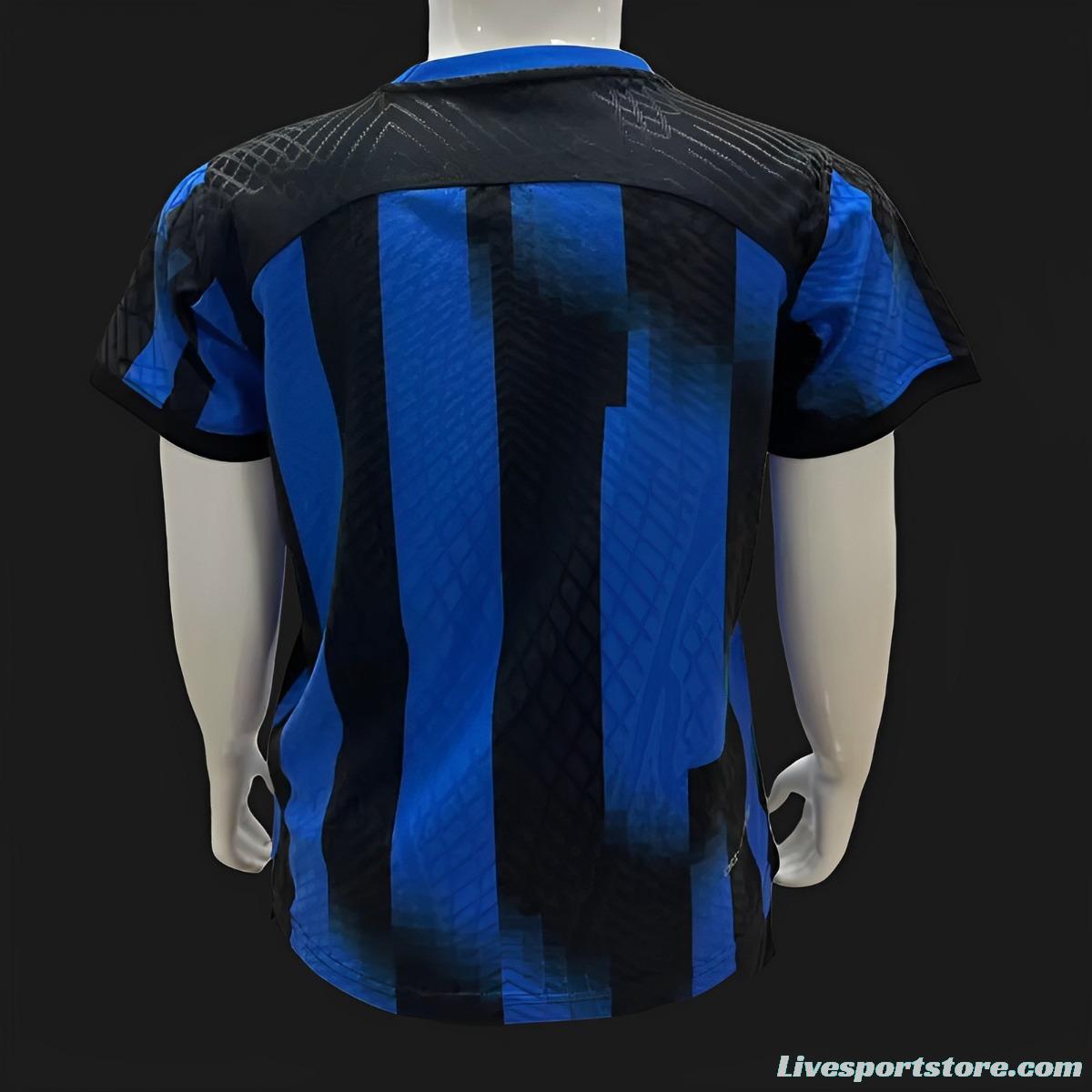 Player Version 23/24 Kids Inter Milan Home Jersey