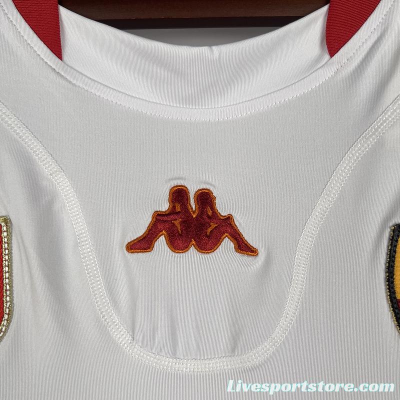 Retro 01/02 Roma Away Jersey