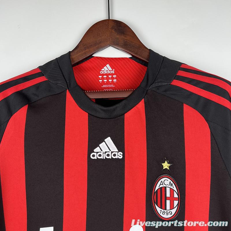 Retro 08/09 AC Milan Home Jersey