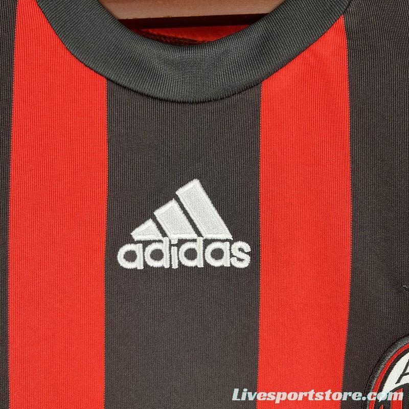 Retro 08/09 AC Milan Home Jersey