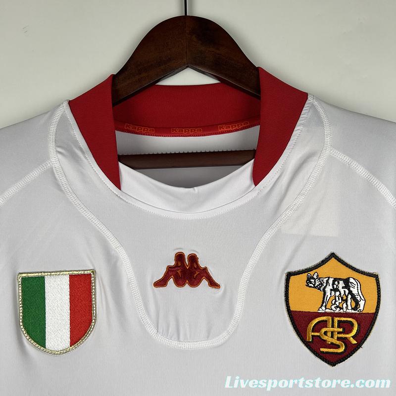 Retro 01/02 Roma Away Jersey