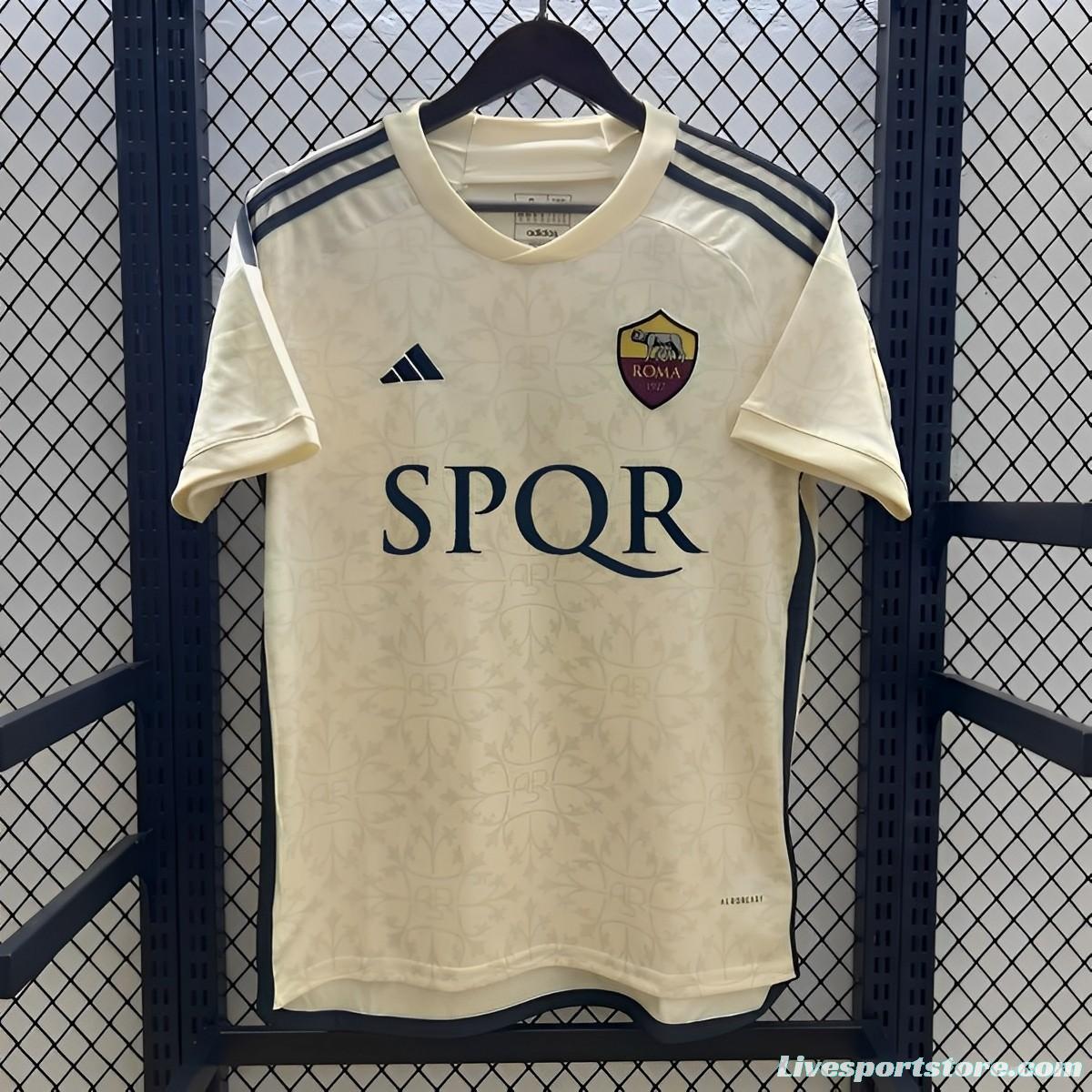 23/24 As Roma Away Jersey S-4XL