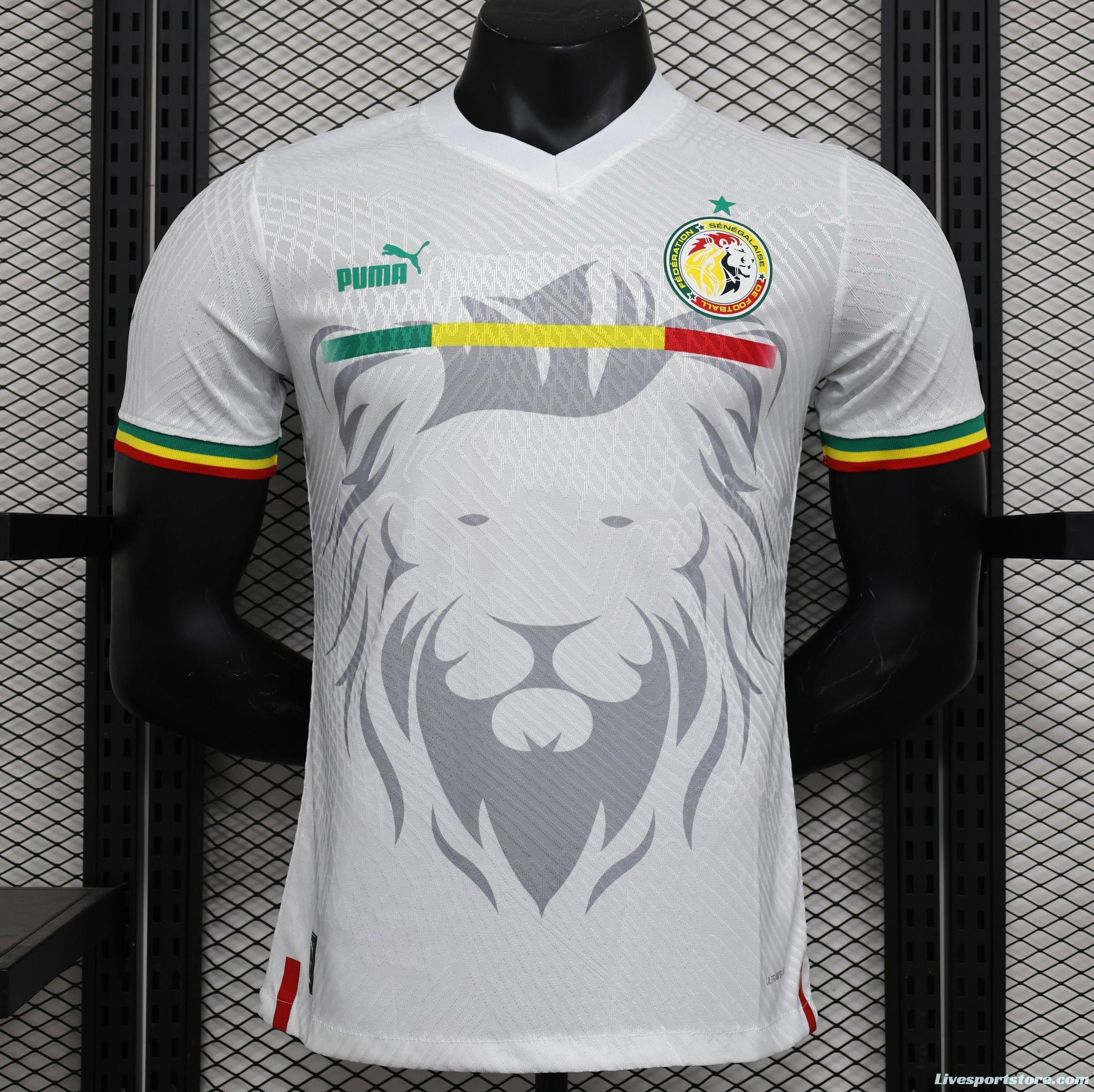 Player Version 2023 Senegal White Jersey