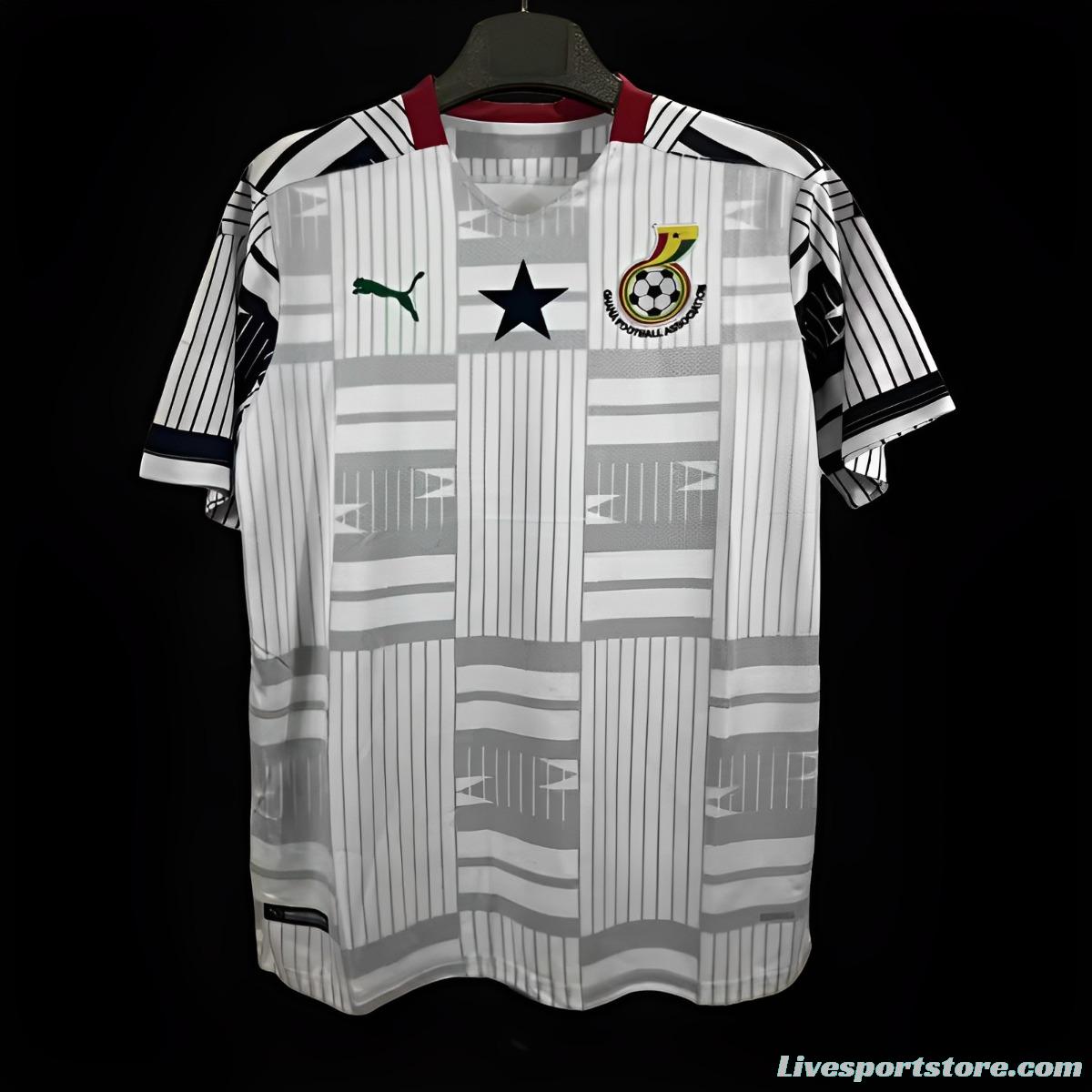 Retro 2020 Ghana Home Jersey