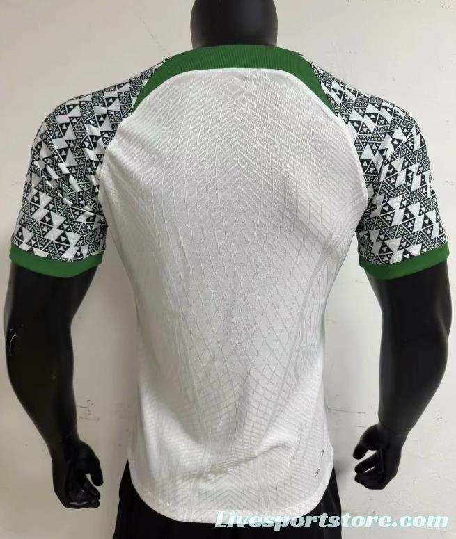 Player Version 2022 Nigeria White Jersey