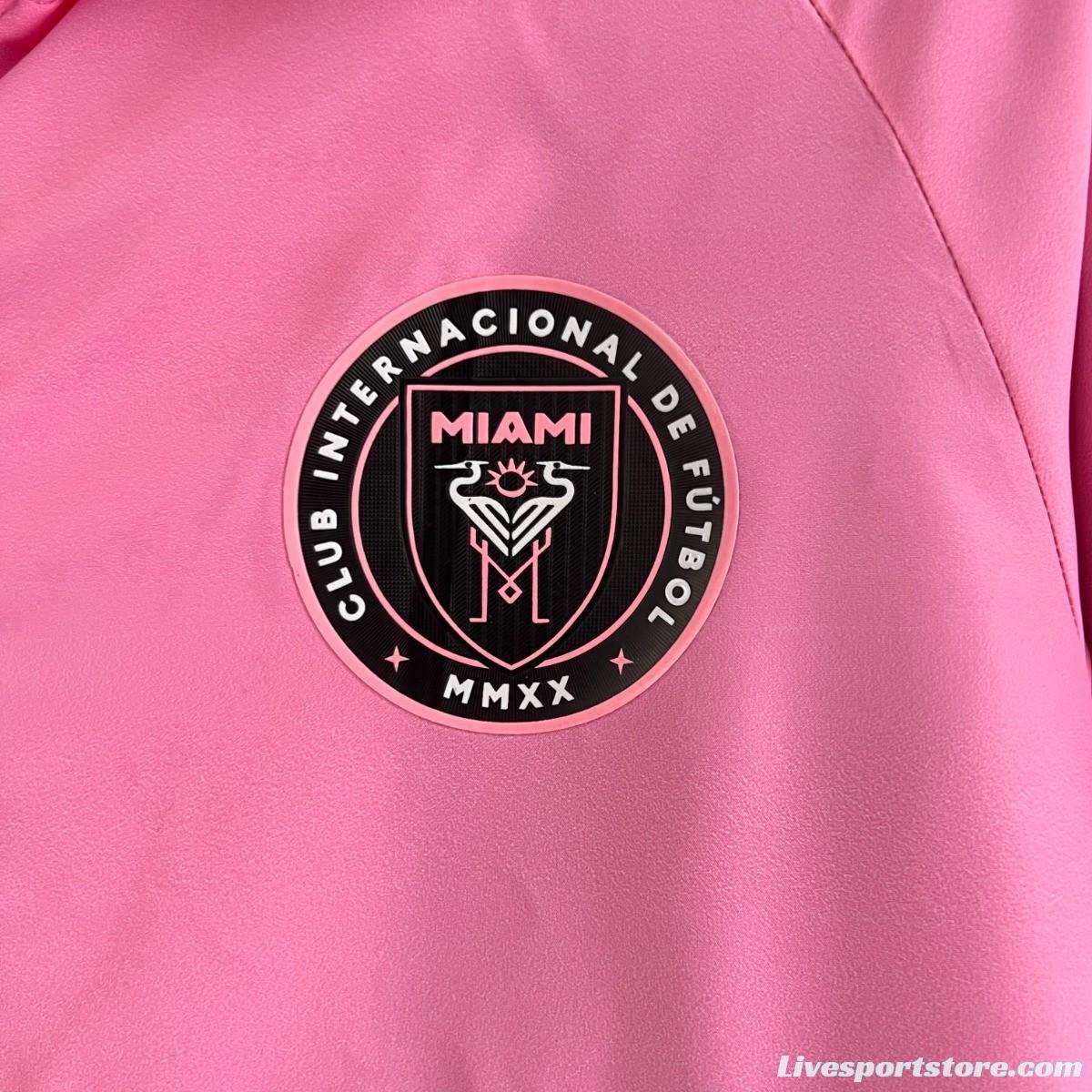 23/24 Inter Miami Black Pink Windbreaker