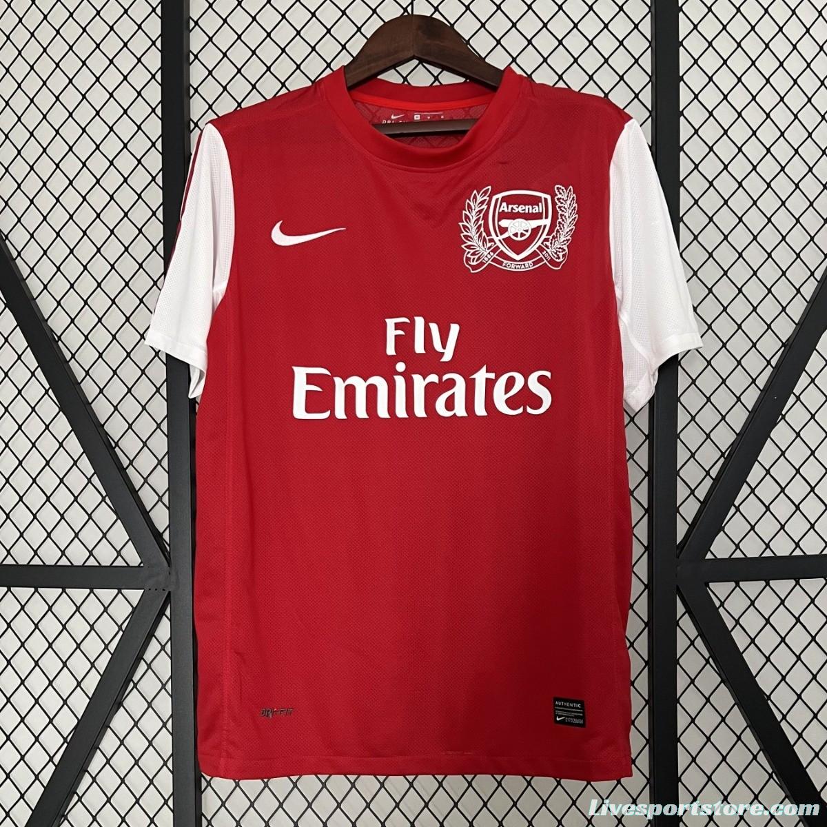 Retro Arsenal 11/12 Home 125th Anniversary Jersey