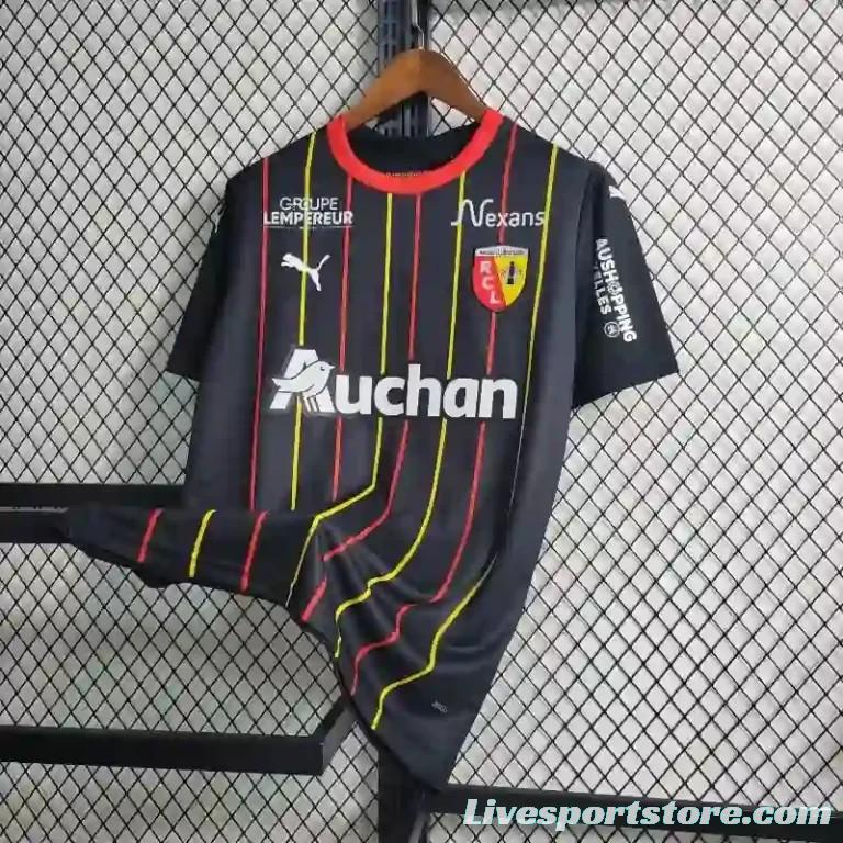 23/24 RC Lens Away Black Jersey