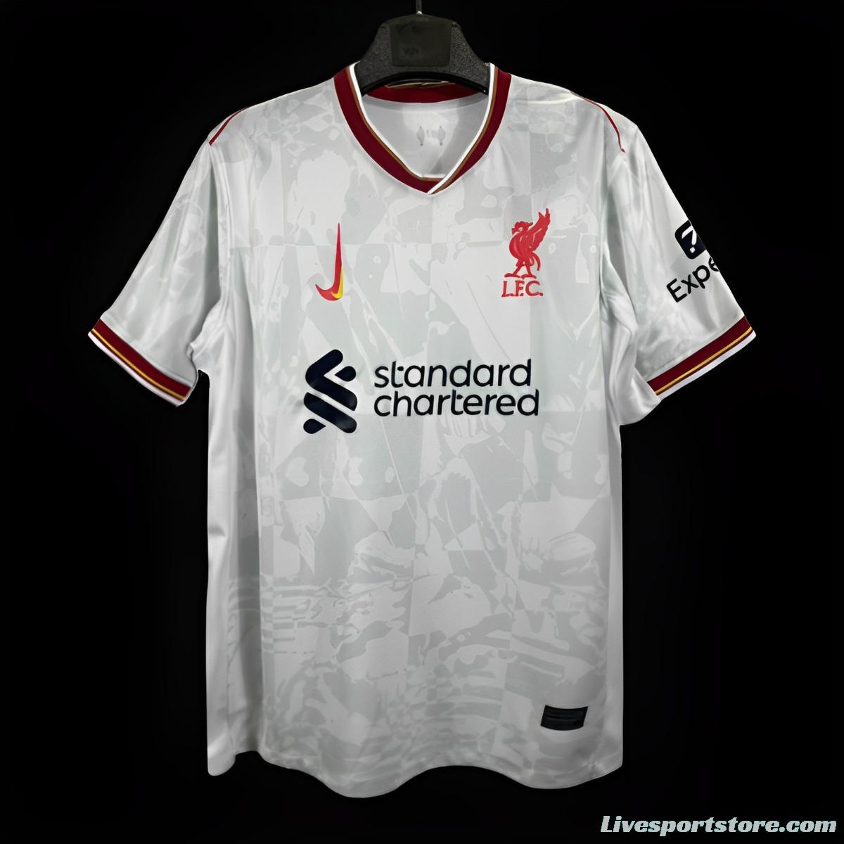 24/25 Liverpool Third White Jersey