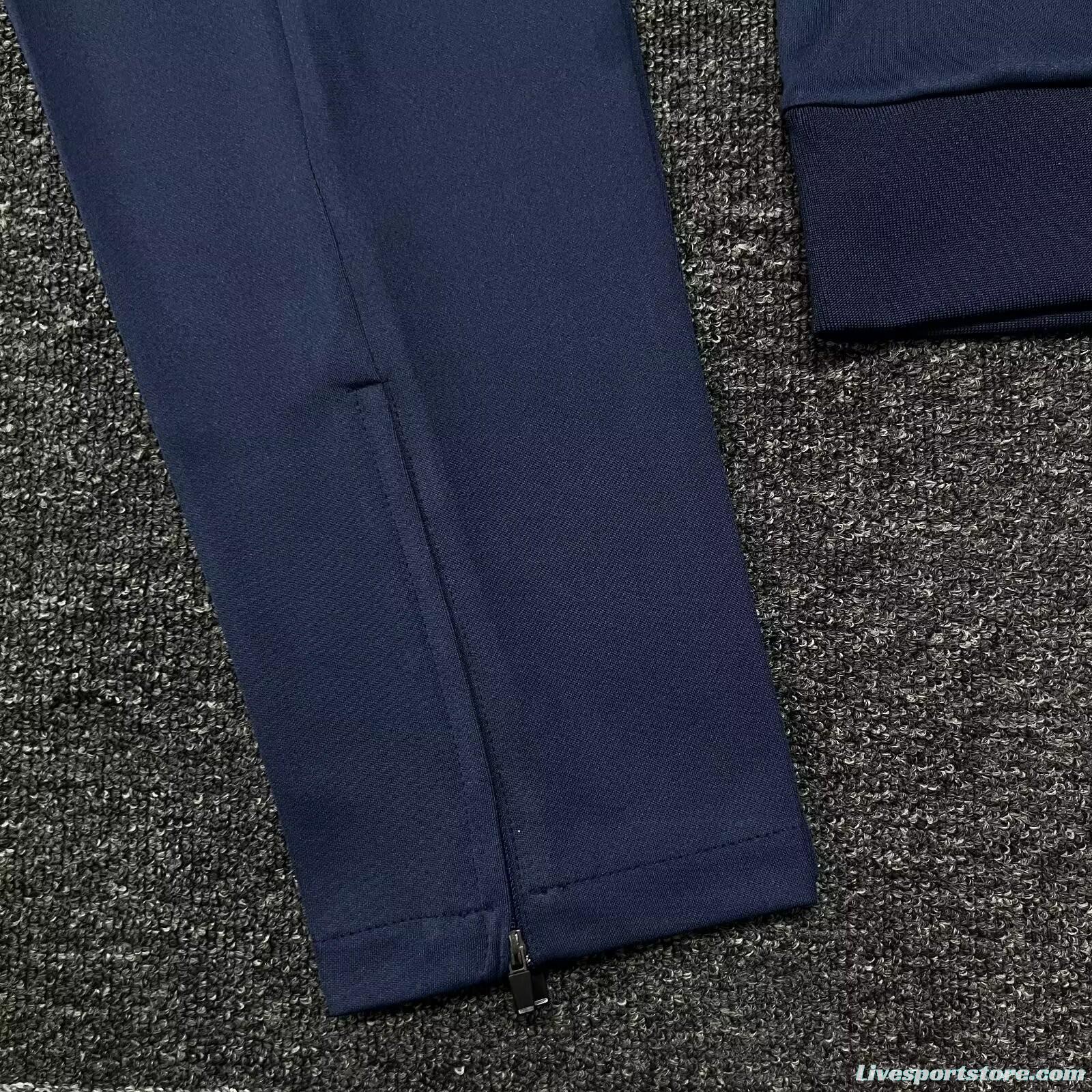 23/24 Porto Navy Full Zipper Jacket+Long Pants