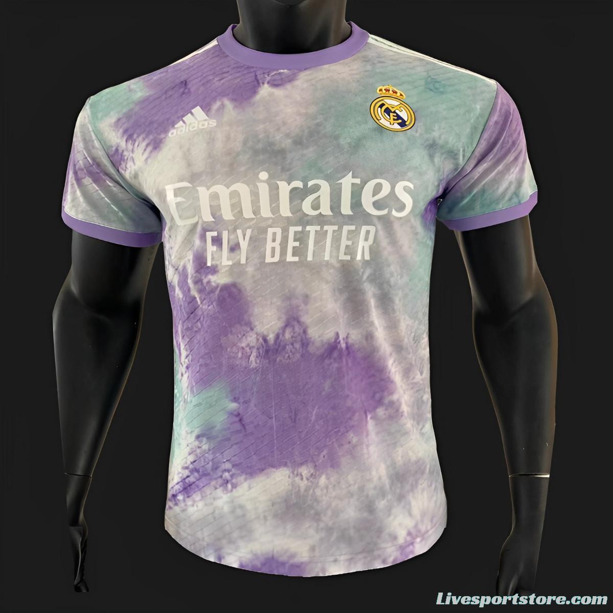 Player Version 23/24 Real Madrid Purple Training Jersey