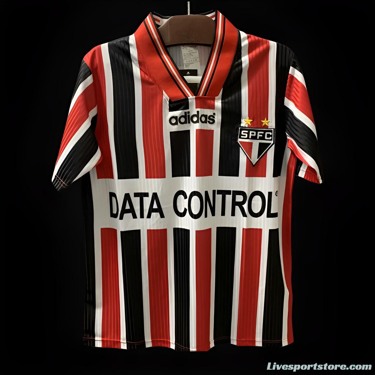 Retro 96/97 Sao Paulo Away Red Jersey