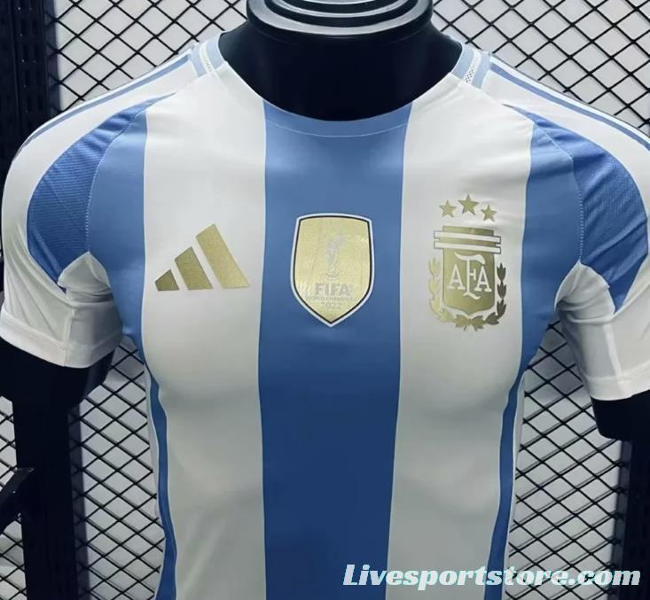 Player Version 2024 Argentina Home Jersey