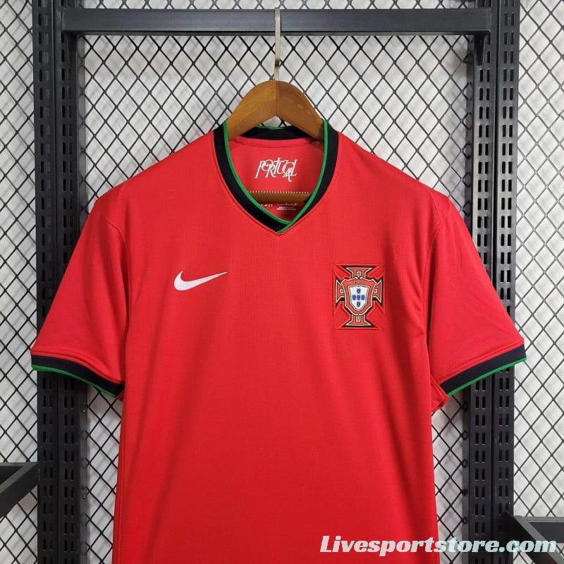 2024 Portugal Home Jersey