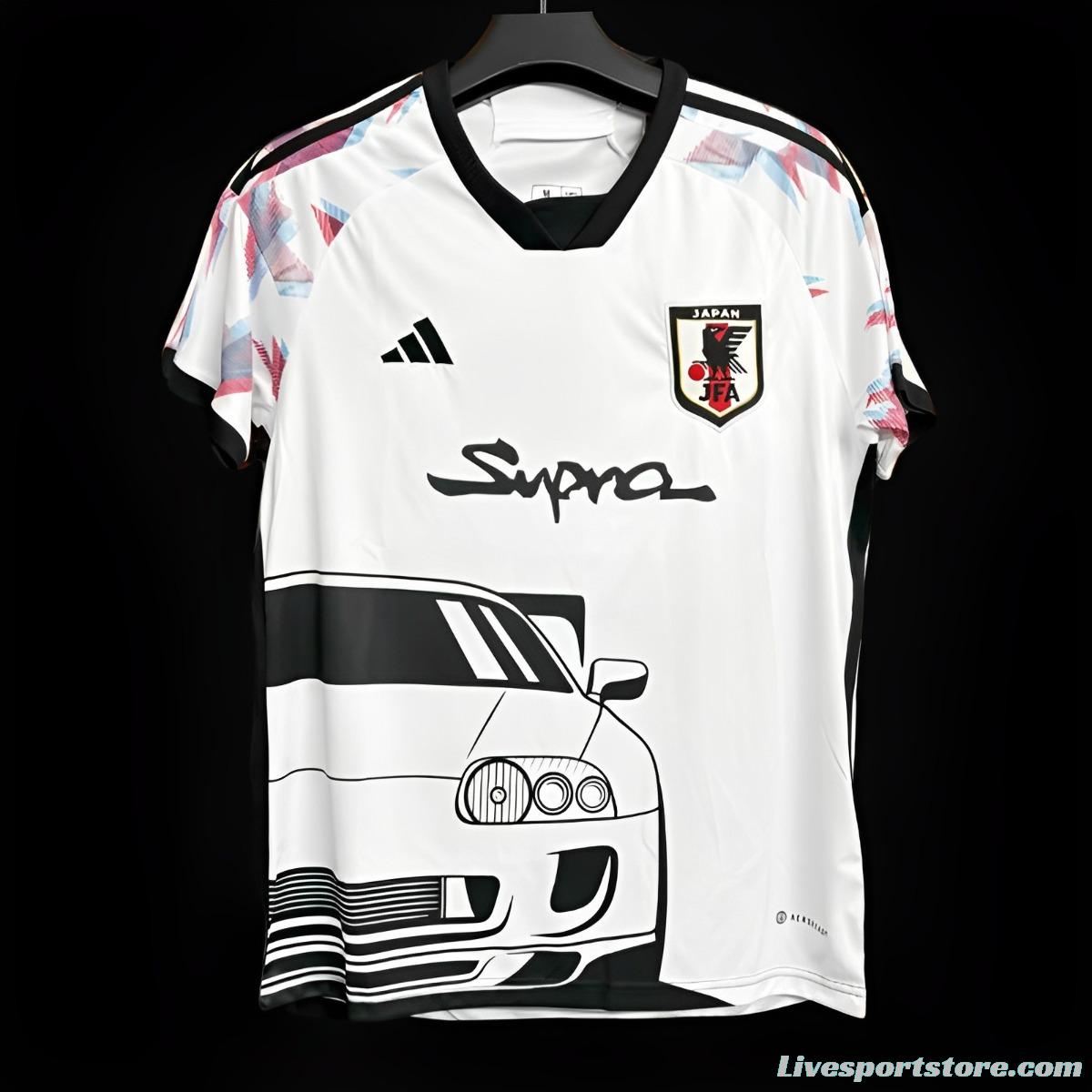 2022 Japan Away White Supra Car Jersey