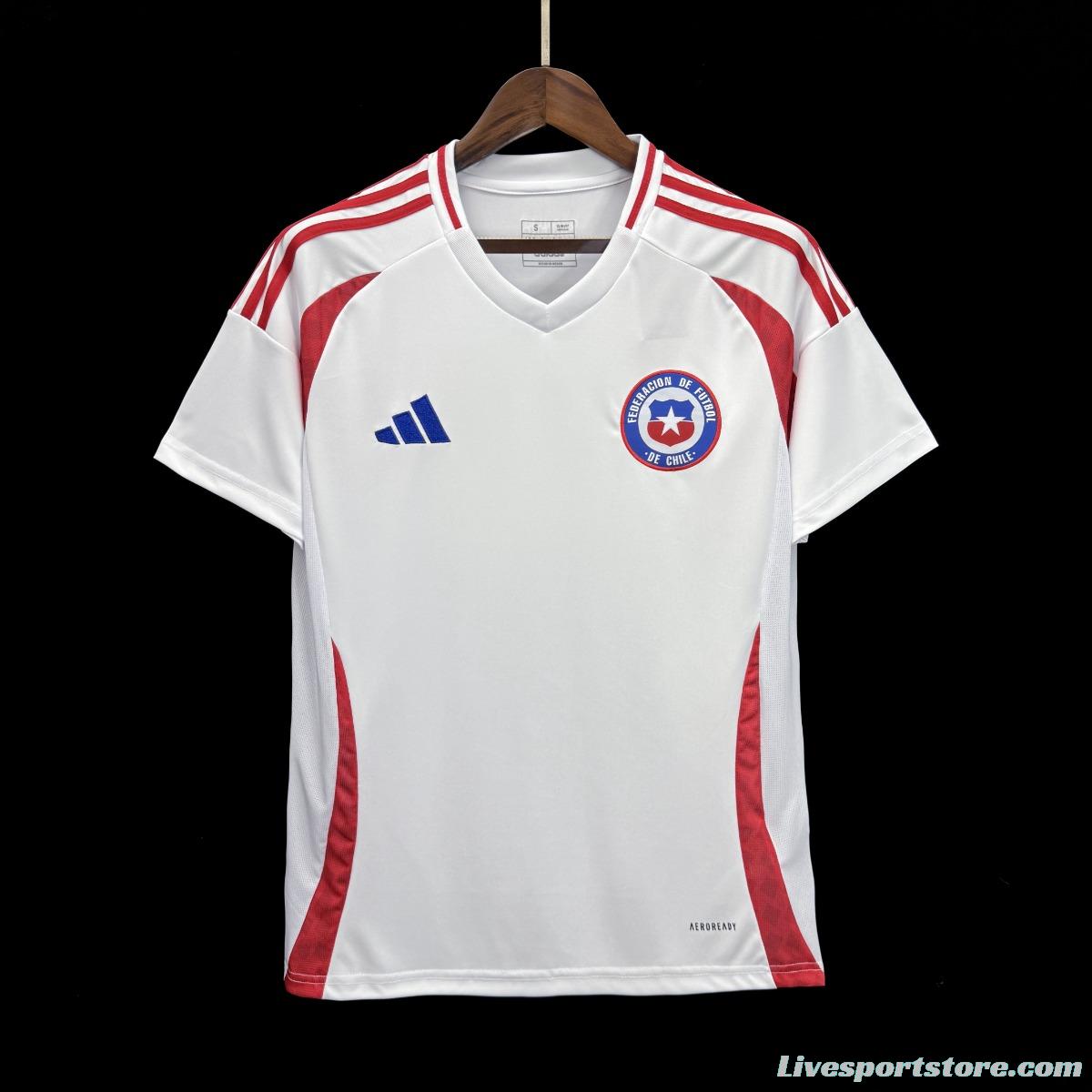 2024 Chile Away White Jersey