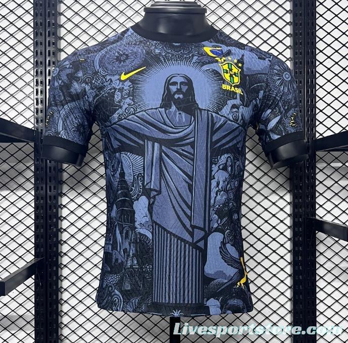 Player Version 2024 Brazil Copa America Goalkeeper Concept Jersey