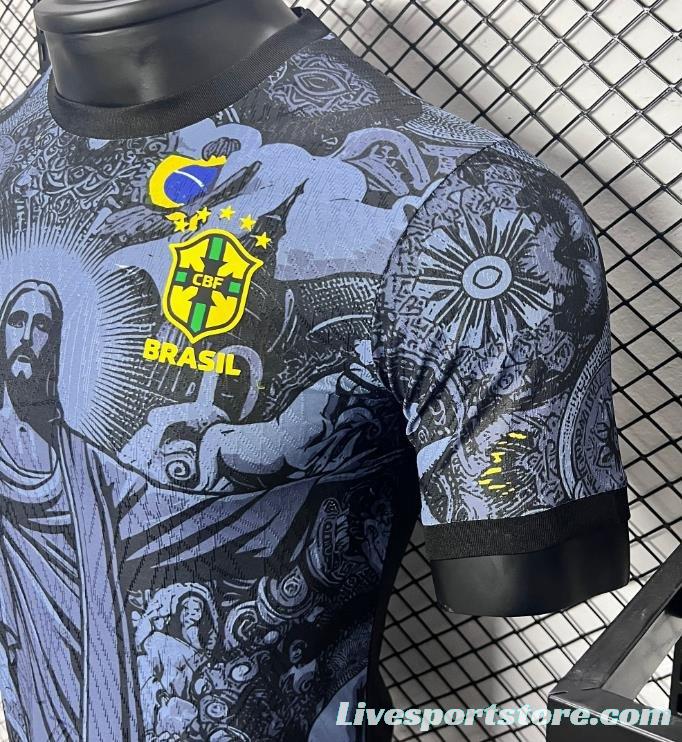 Player Version 2024 Brazil Copa America Goalkeeper Concept Jersey