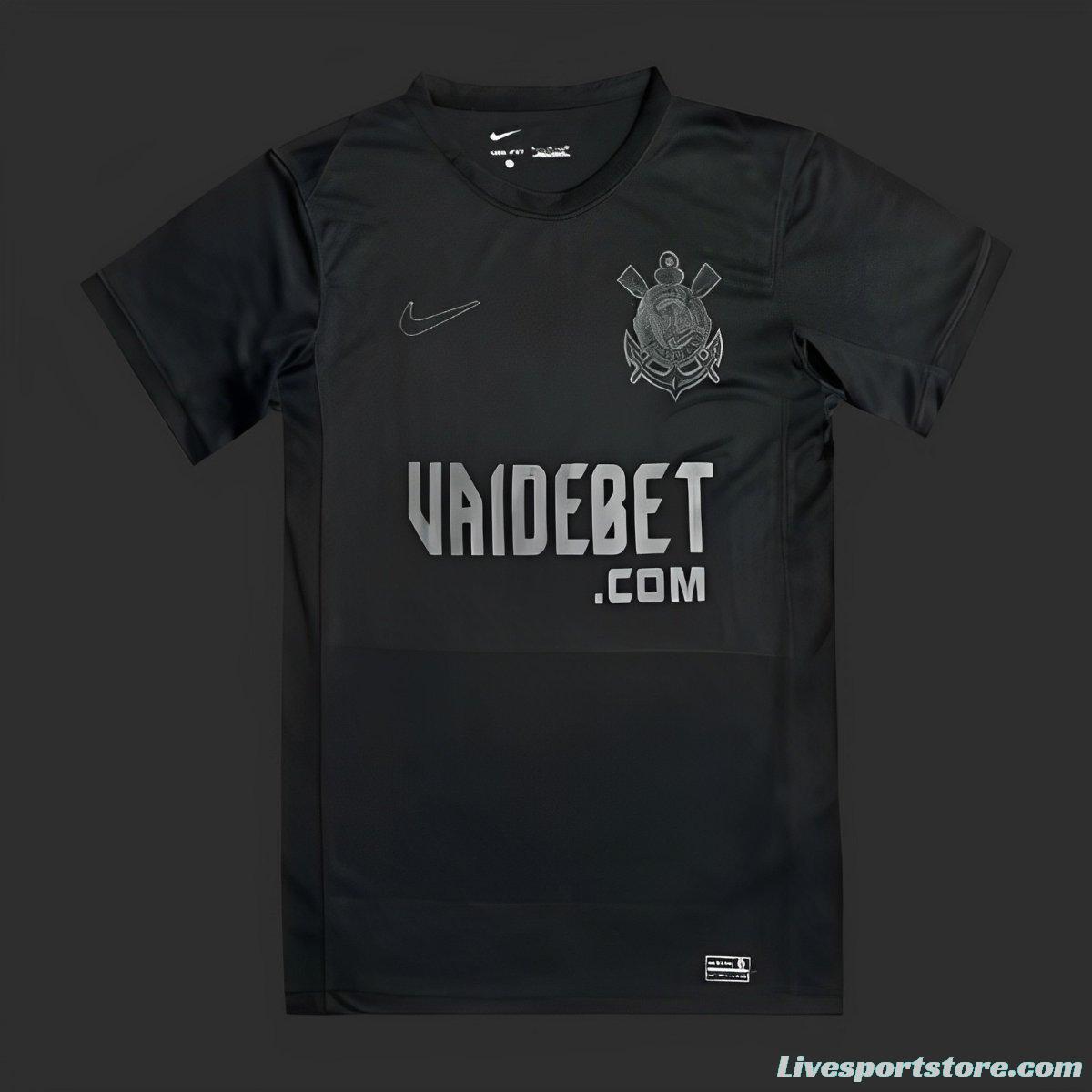 24/25 Corinthians Away Black Jersey