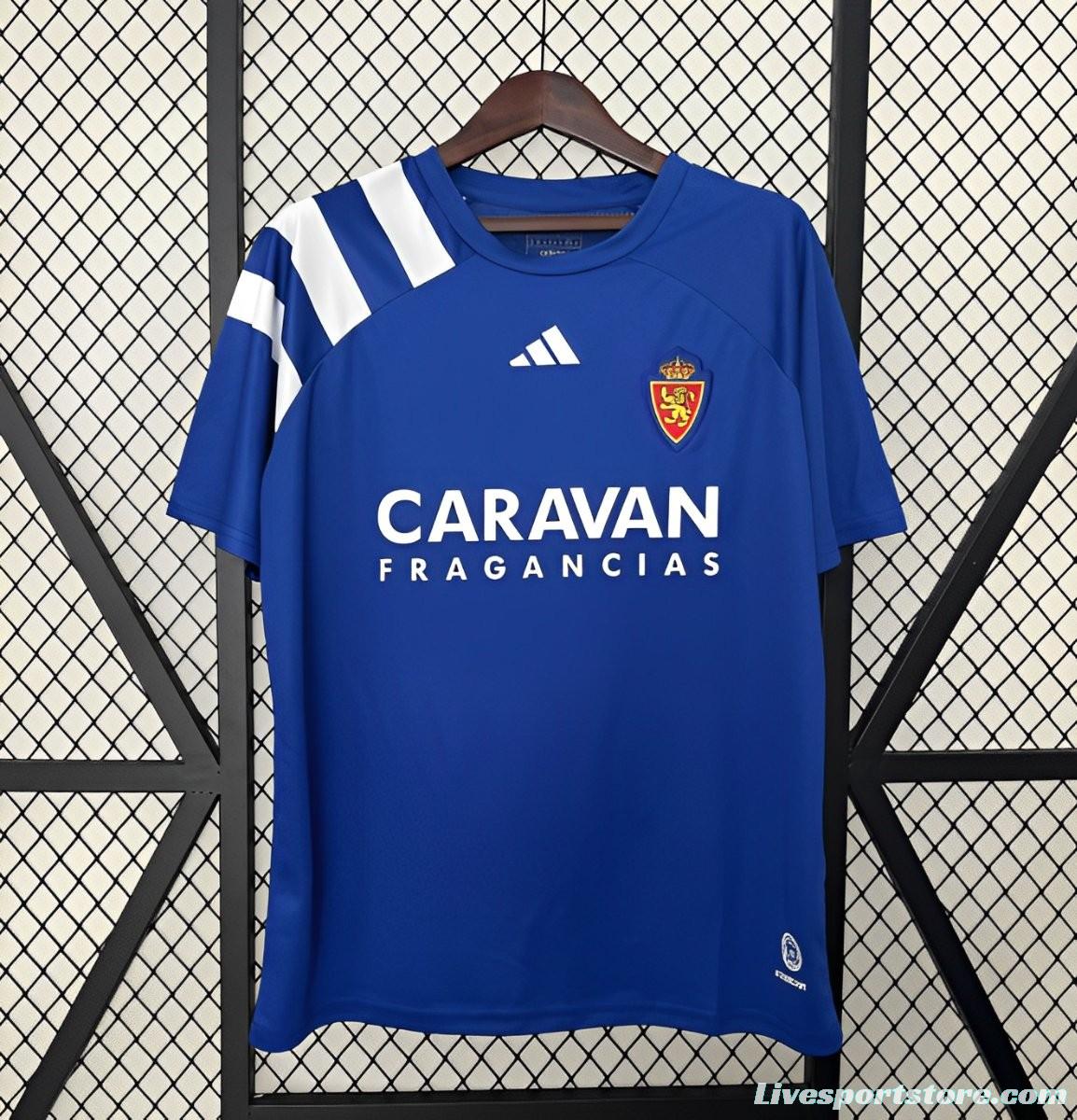 23/24 Real Zaragoza Special Edition Pre-Match Blue Jersey