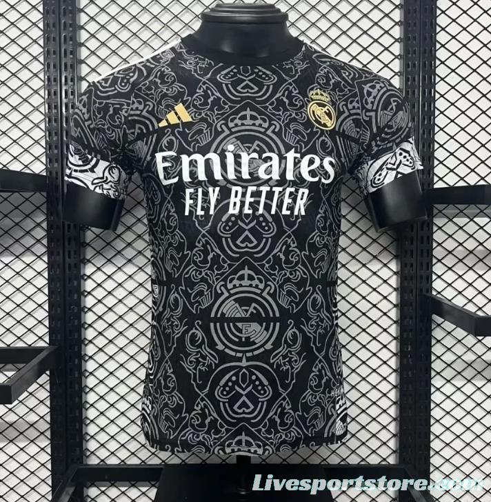 Player Version 24/25 Real Madrid Black Special Jersey