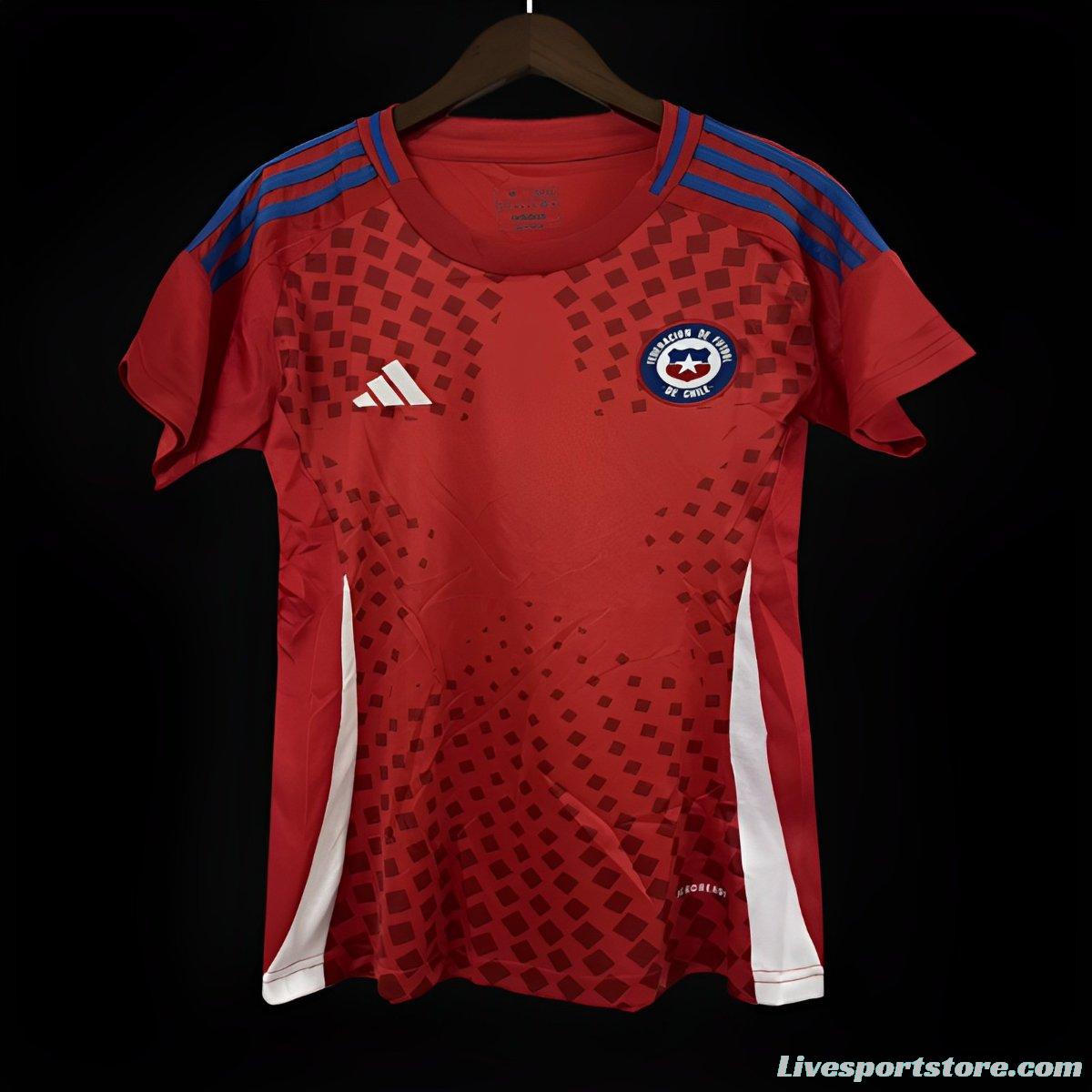 2024 Women Chile Home Jersey