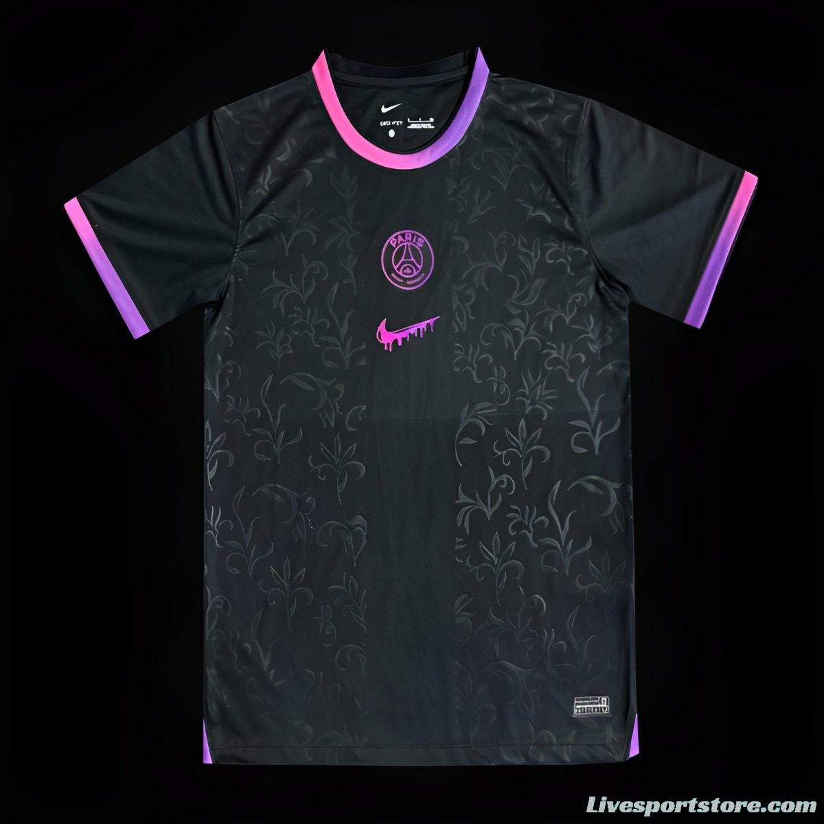 23/24 PSG  Black Special Jersey