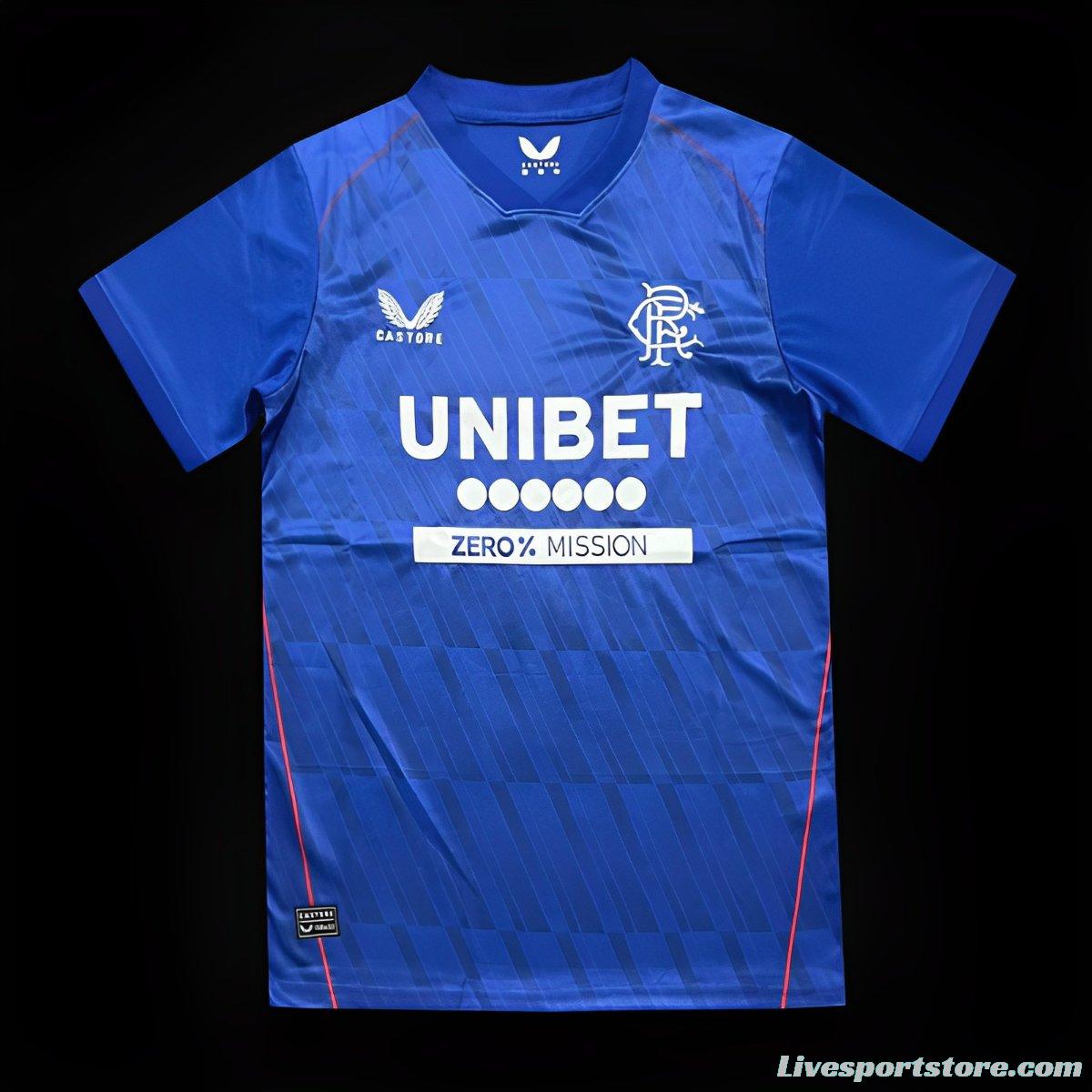 24/25 Glasgow Rangers Home Jersey