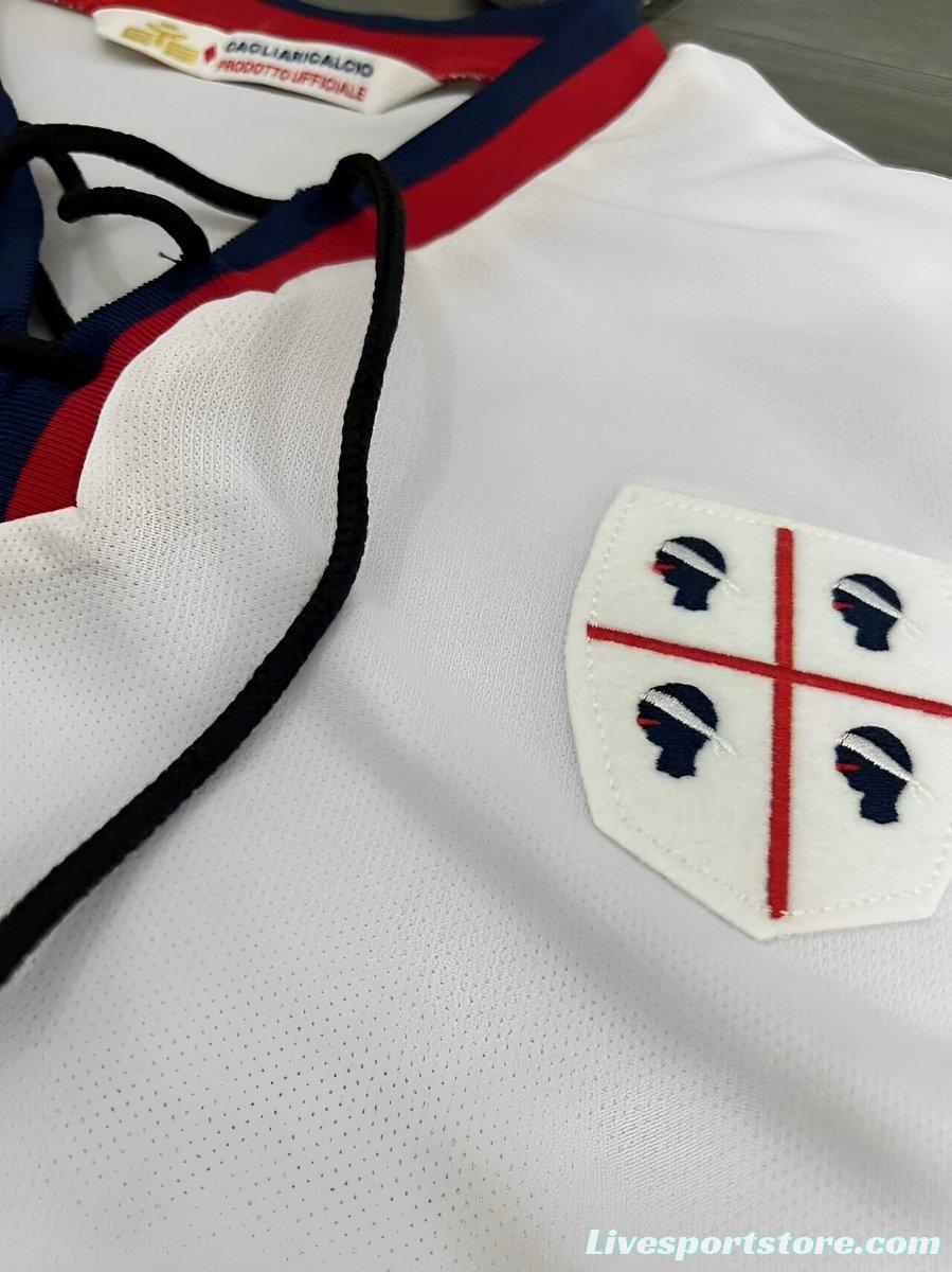 Retro 69/70 Cagliari Home Champion Jersey