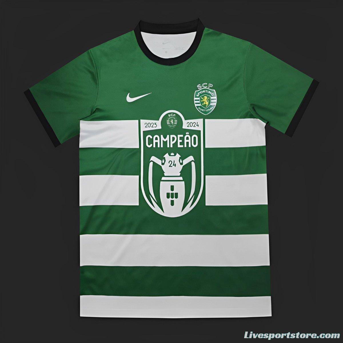 23/24 Sporting Lisbon Champion Printing Jersey