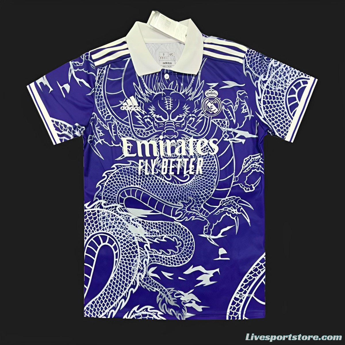 24/25 Real Madrid Purple Dragon Special Jersey