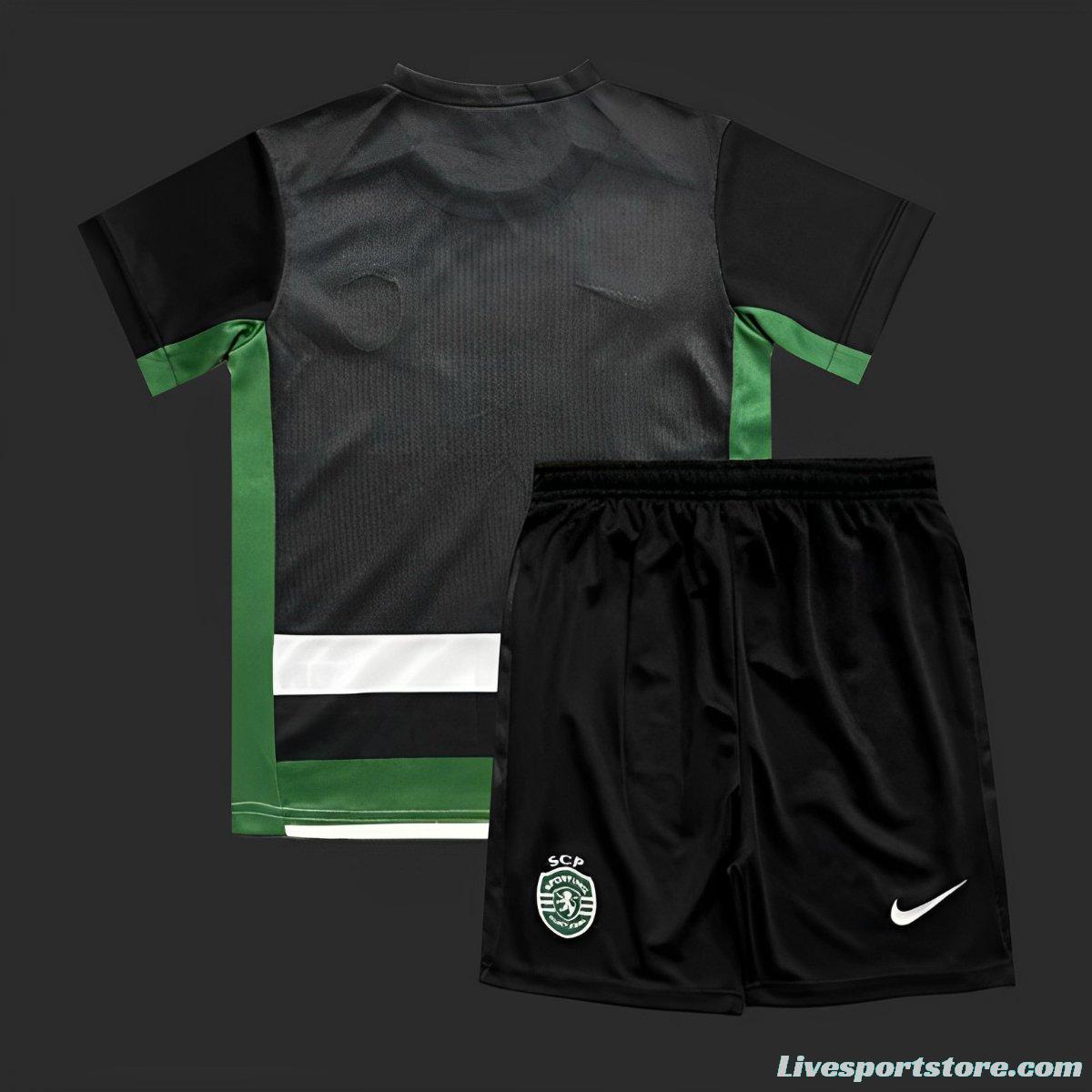 24/25 Kids Sporting Lisbon Home Jersey