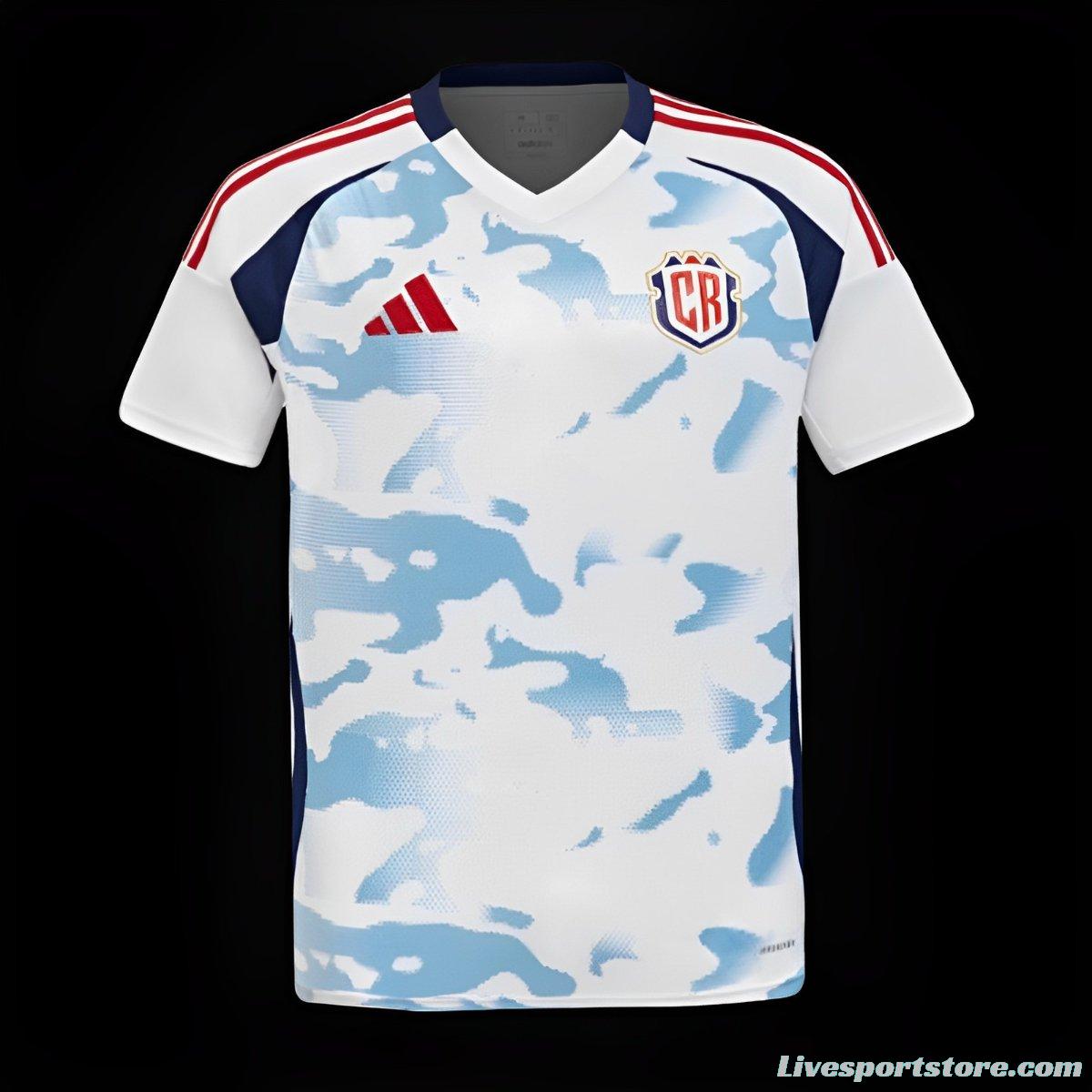 2024 Costa Rica Away White Jersey