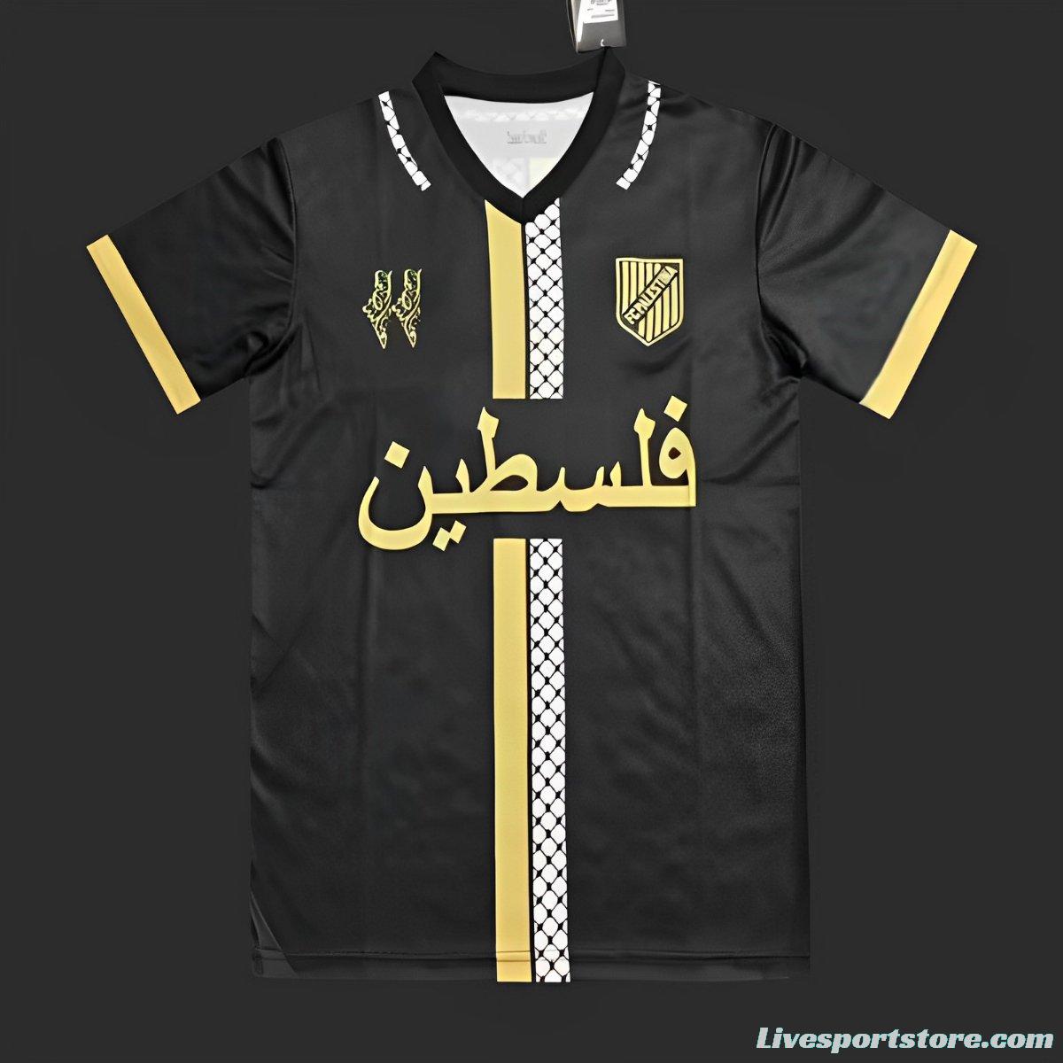 24/25 Palestine Black Jersey