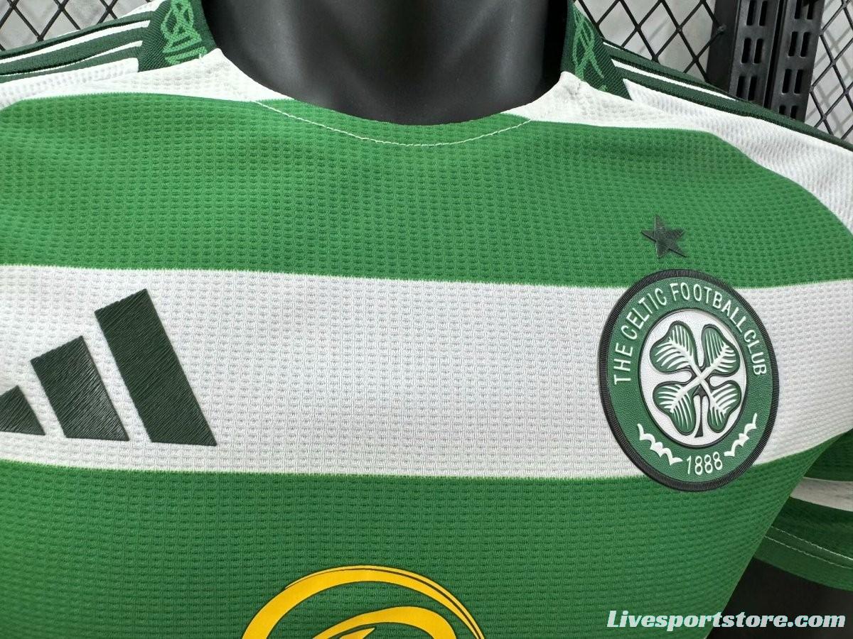 Player Version 24/25 Celtic Home Jersey