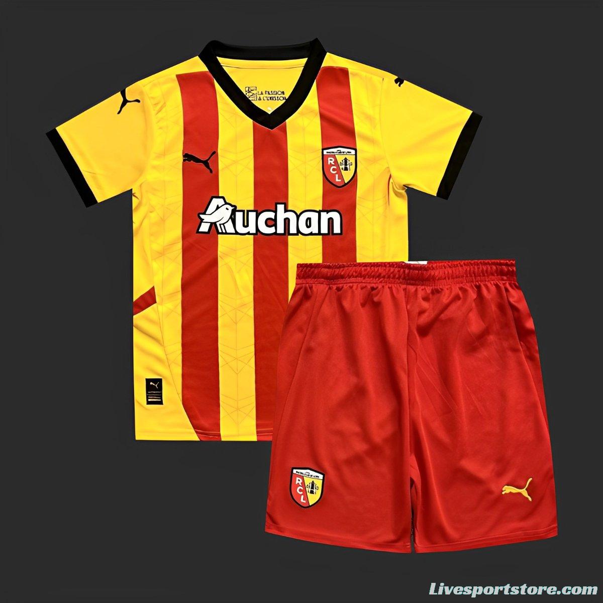 24/25 Kids RC Lens Home Jersey