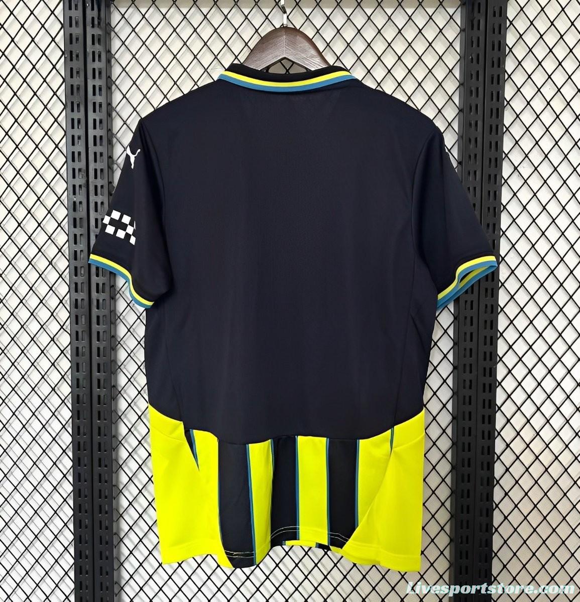 24/25 Manchester City Away Yellow Jersey