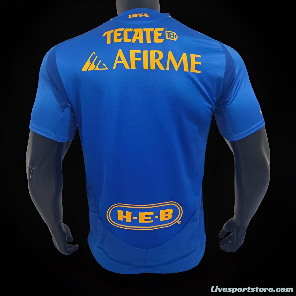 Player Version 24/25 Tigres UANL Home Jersey