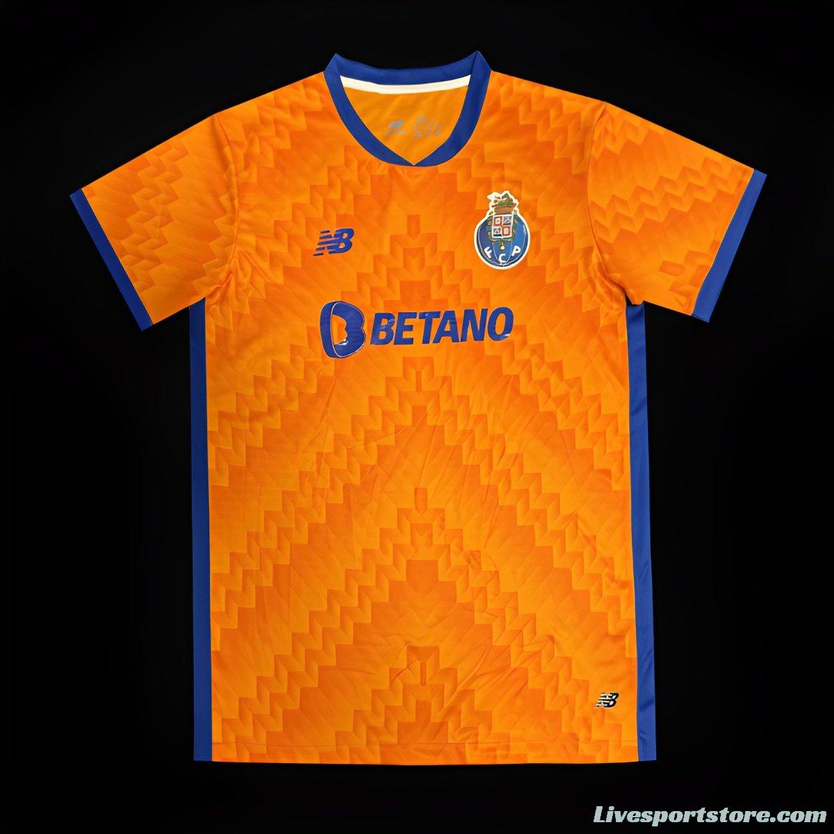 24/25 Porto Away Orange Jersey