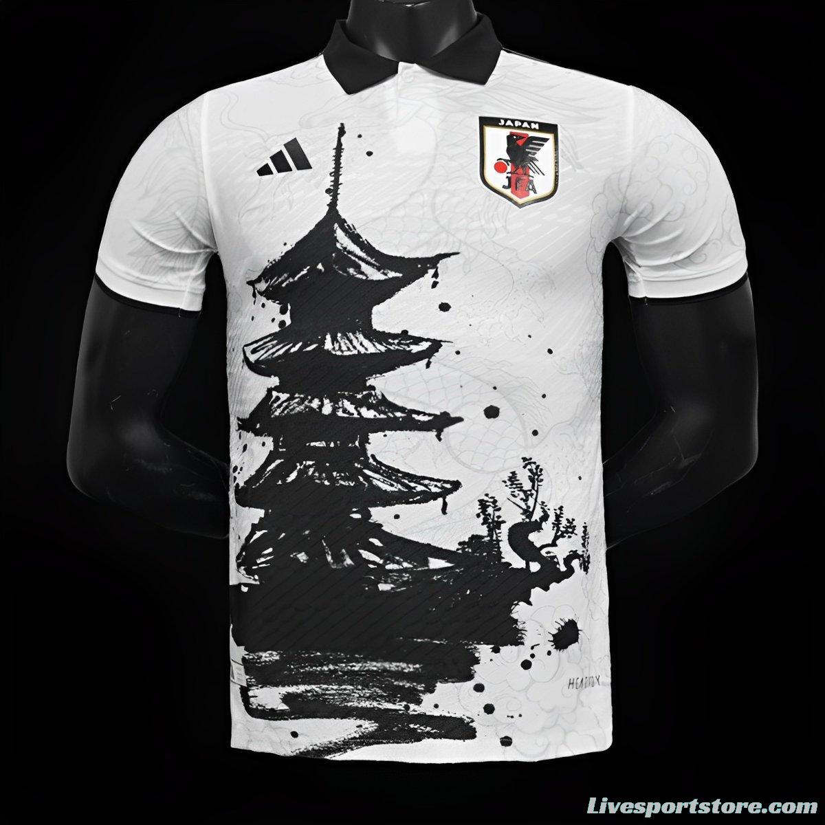 Player Version 2024 Japan Temple Ink Painting Concept Jersey