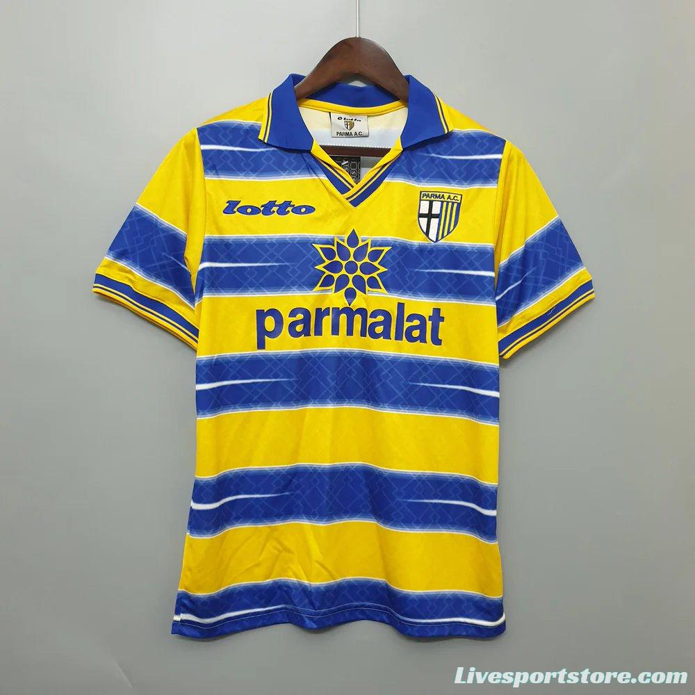 Retro 98/99 Parma Home Jersey