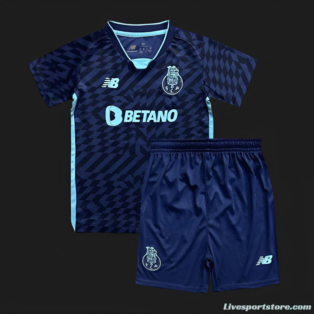 24/25 Kids Porto Third Jersey