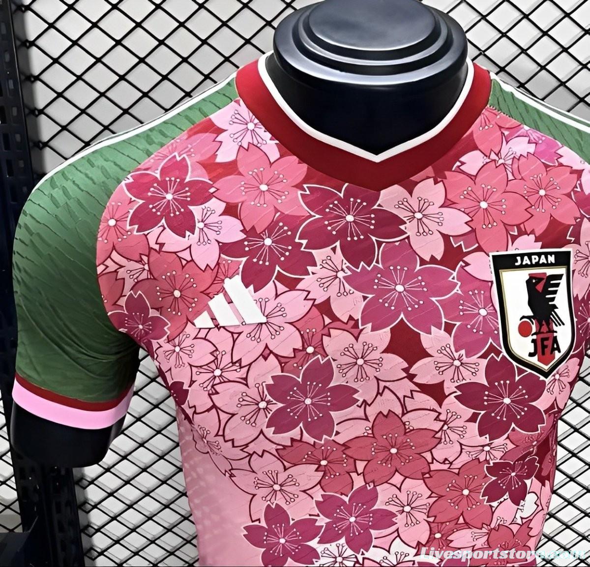 Player Version 2024 Japan Cherry Blossom Pink Special Jersey