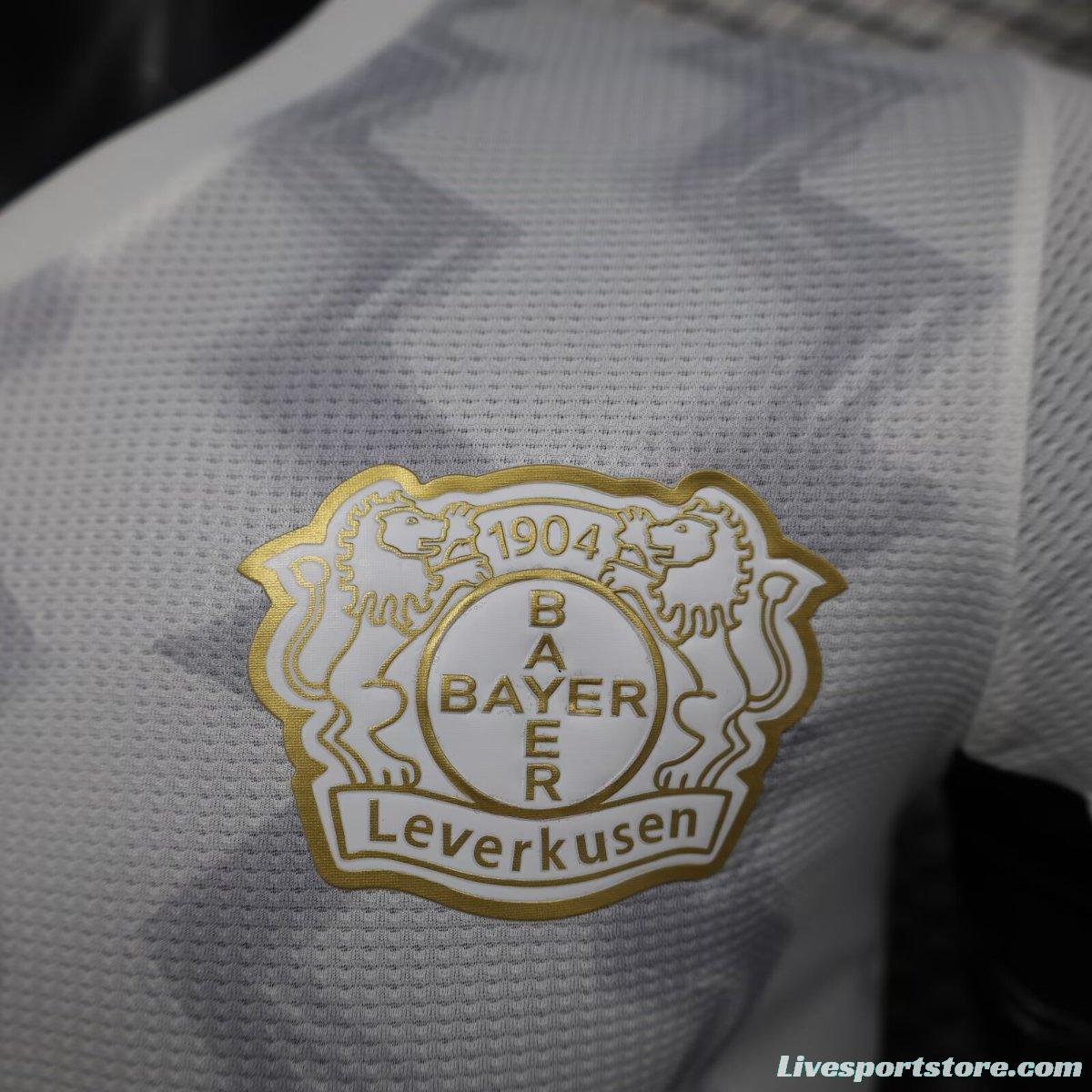 Player Version 24/25 Bayer 04 Leverkusen Away Jersey