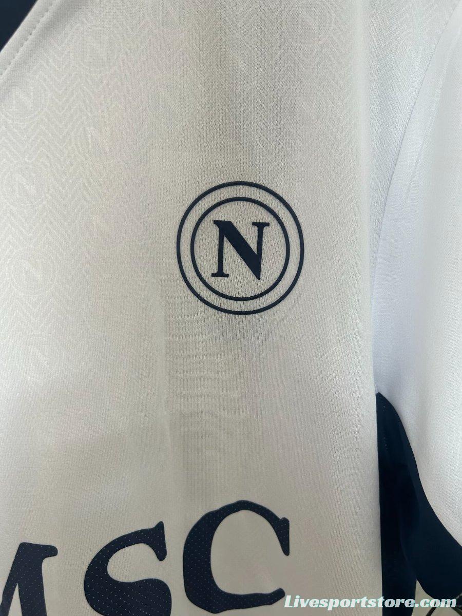 24/25 SS Napoli Away White Jersey