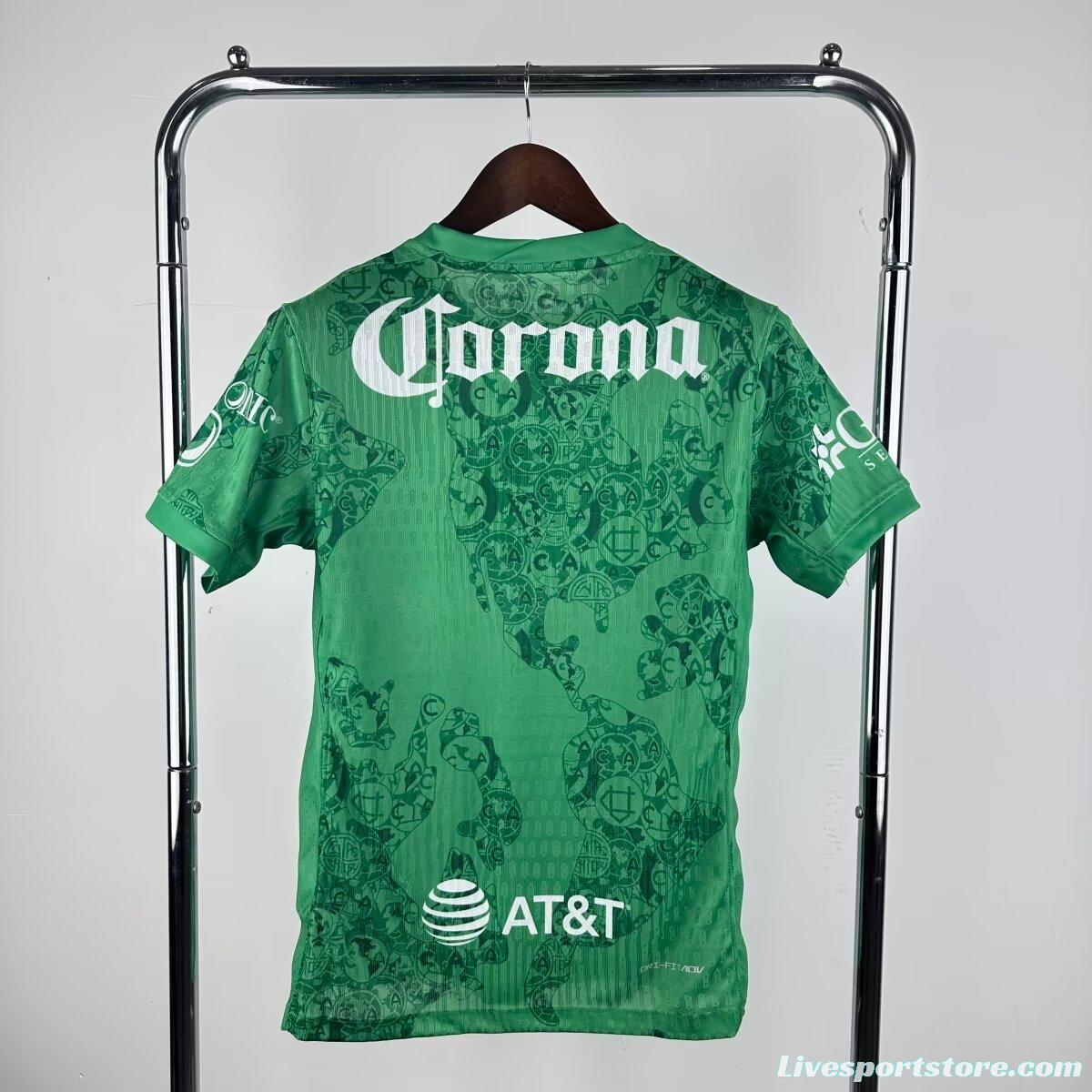 24/25 Club America Green Goalkeeper Jersey