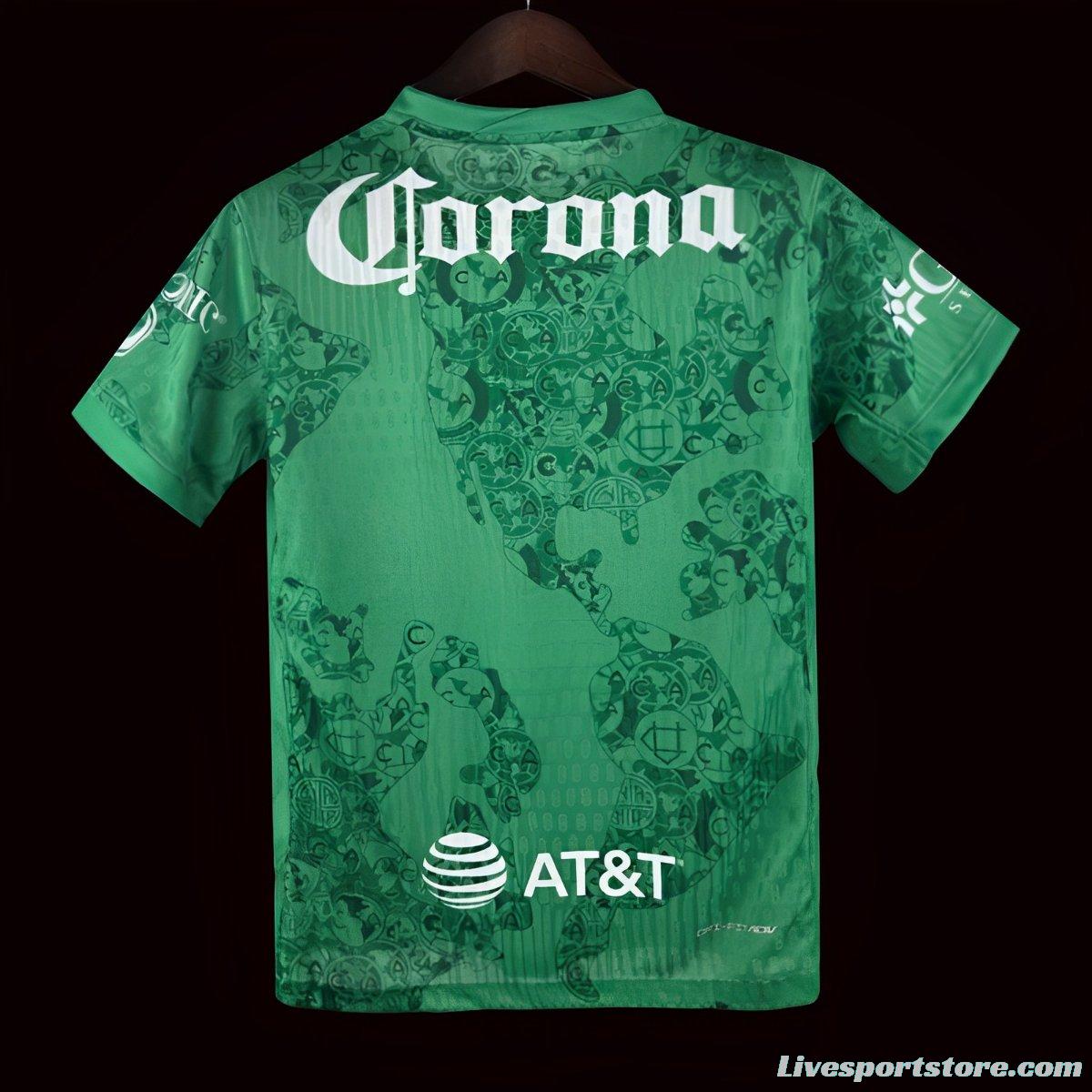 24/25 Club America Green Goalkeeper Jersey