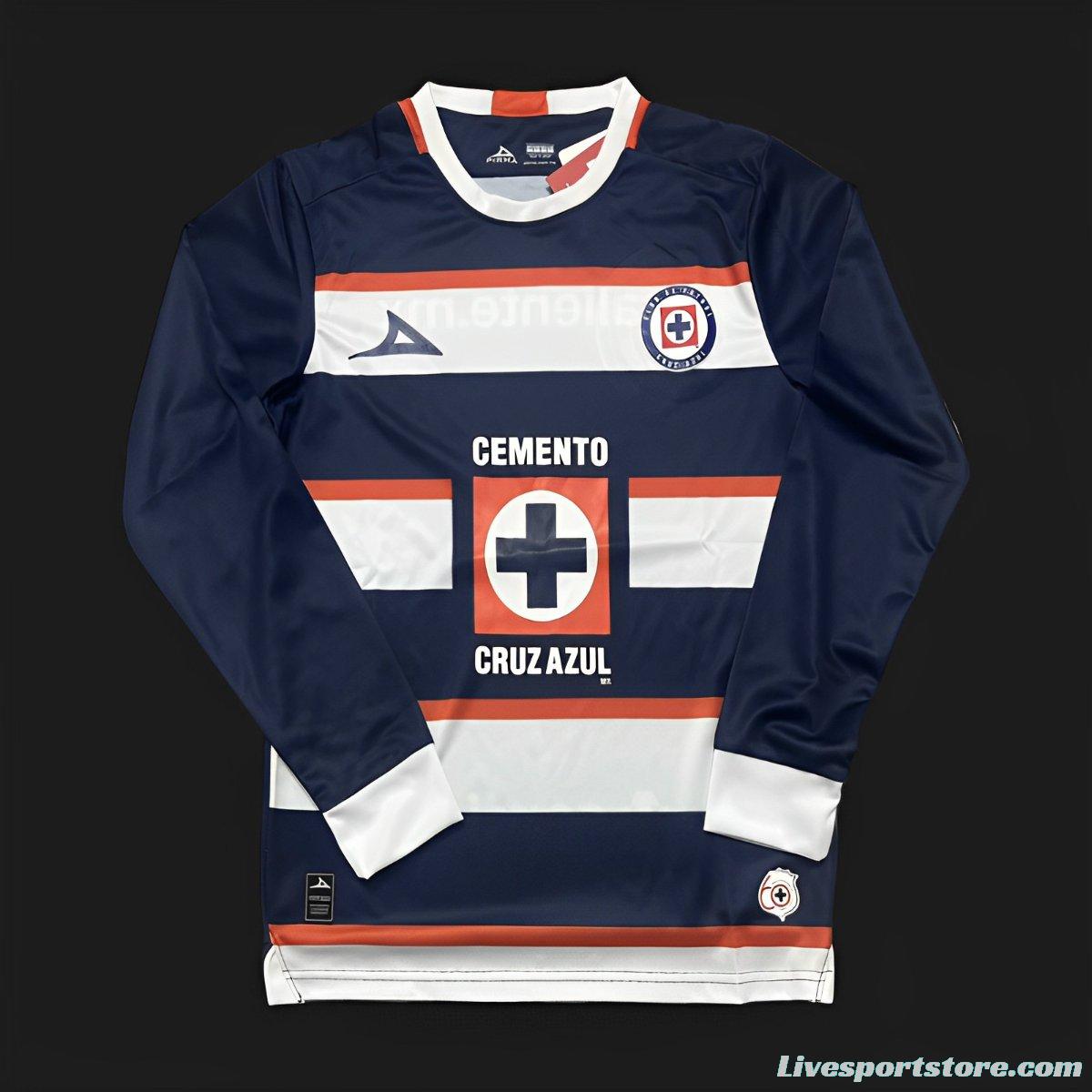 24/25 Cruz Azul Goalkeeper Long Sleeve Jersey