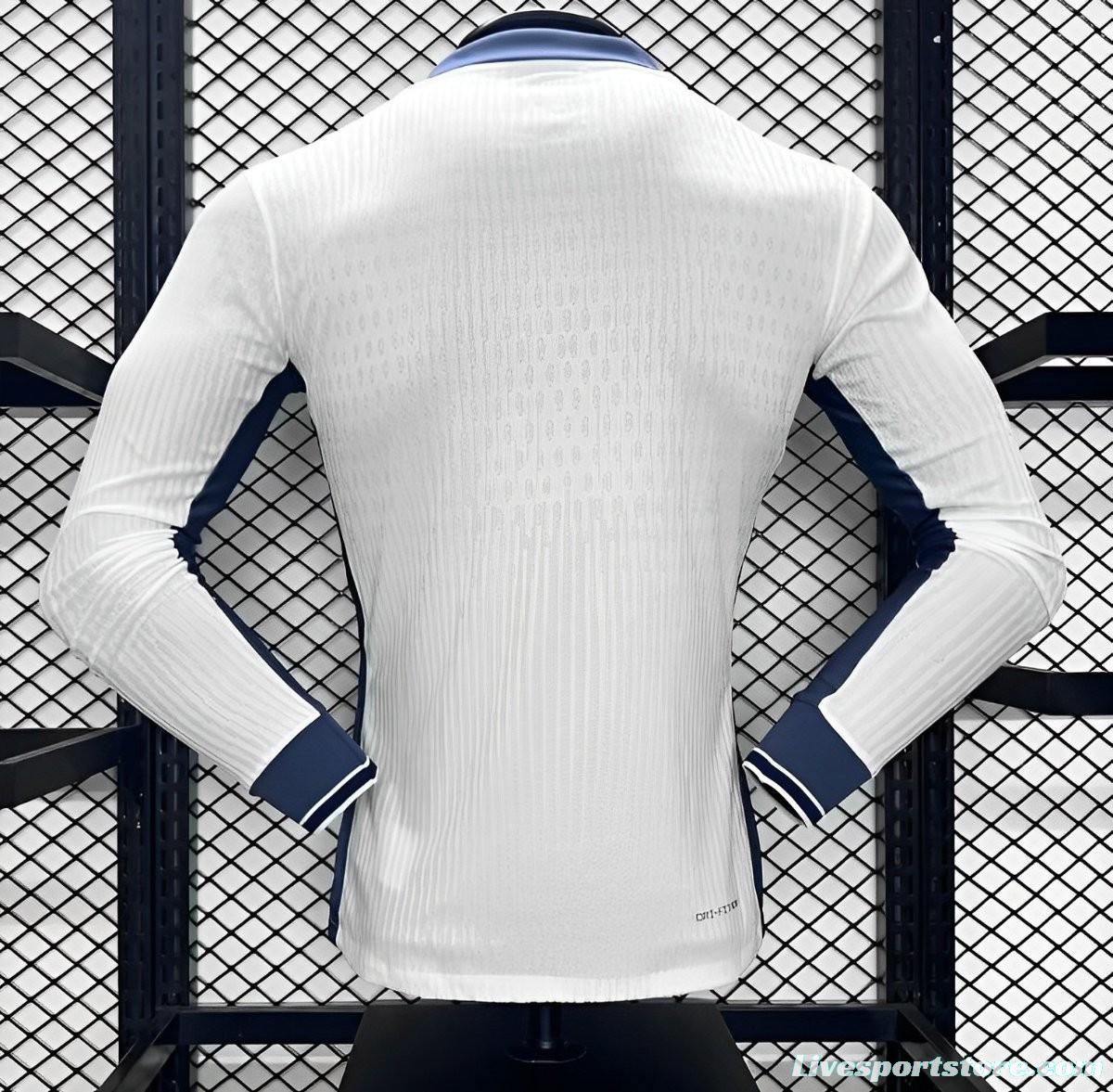 Player Version 24/25 Inter Milan Away White Long Sleeve Jersey