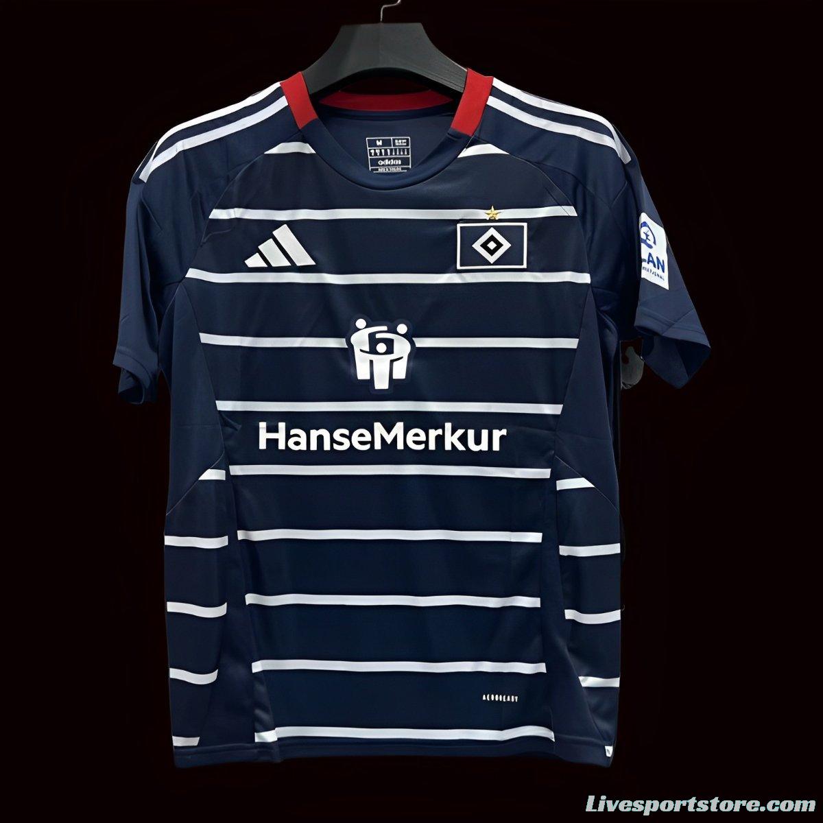 24/25 Hamburger SV Away Jersey